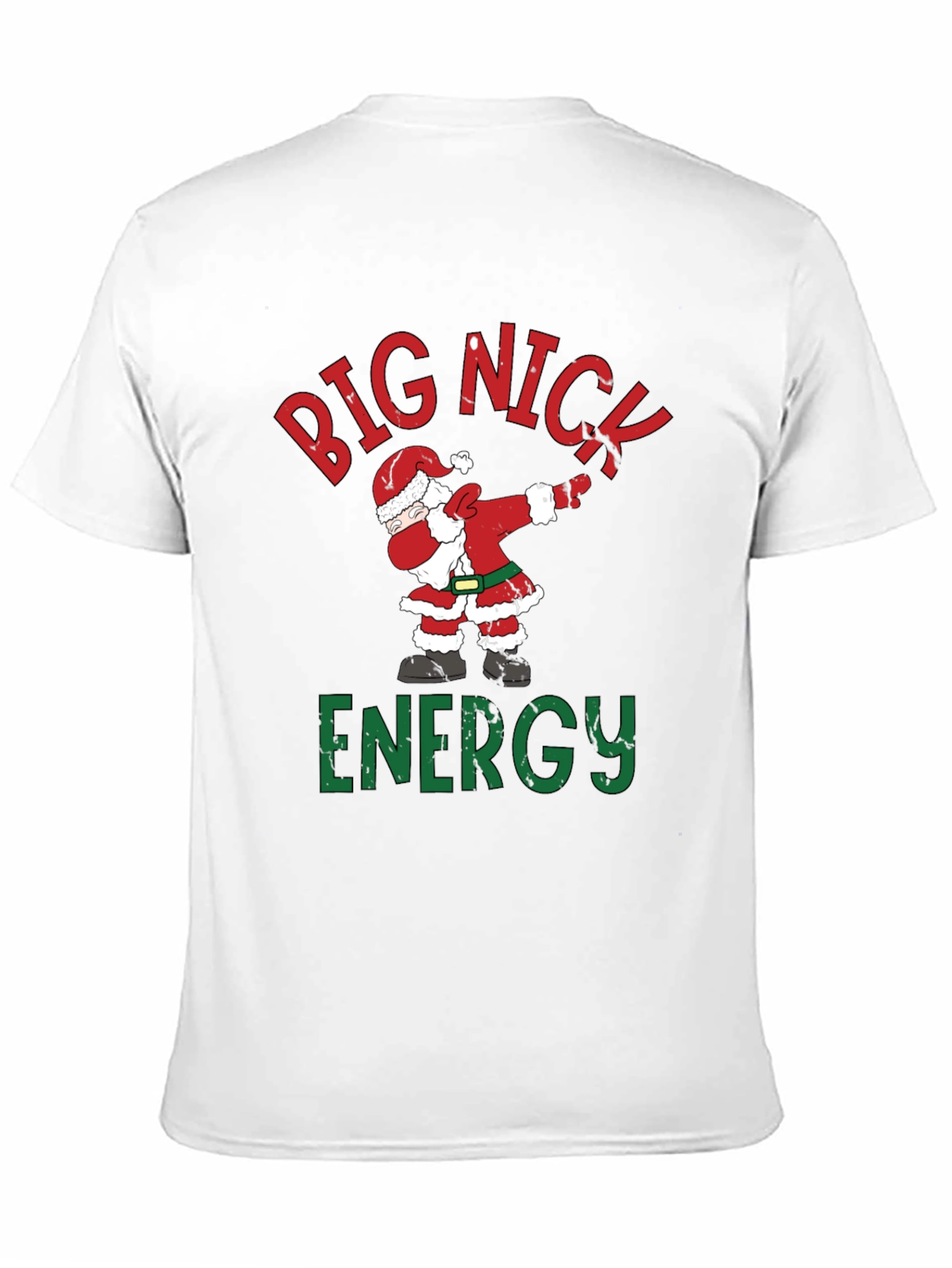 Big Nick Energy Santa Dabbing T-Shirt