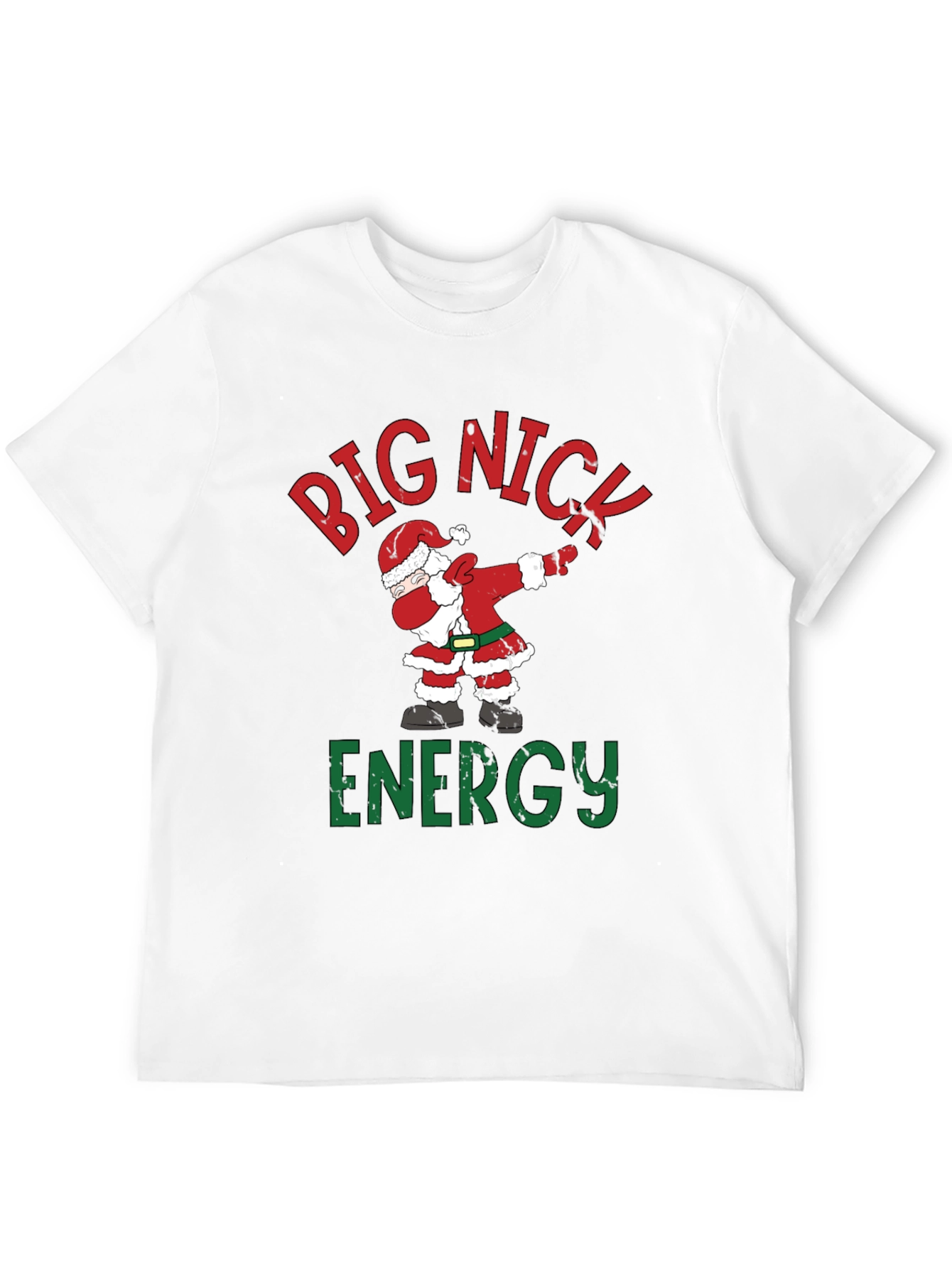 Big Nick Energy Santa Dabbing T-Shirt
