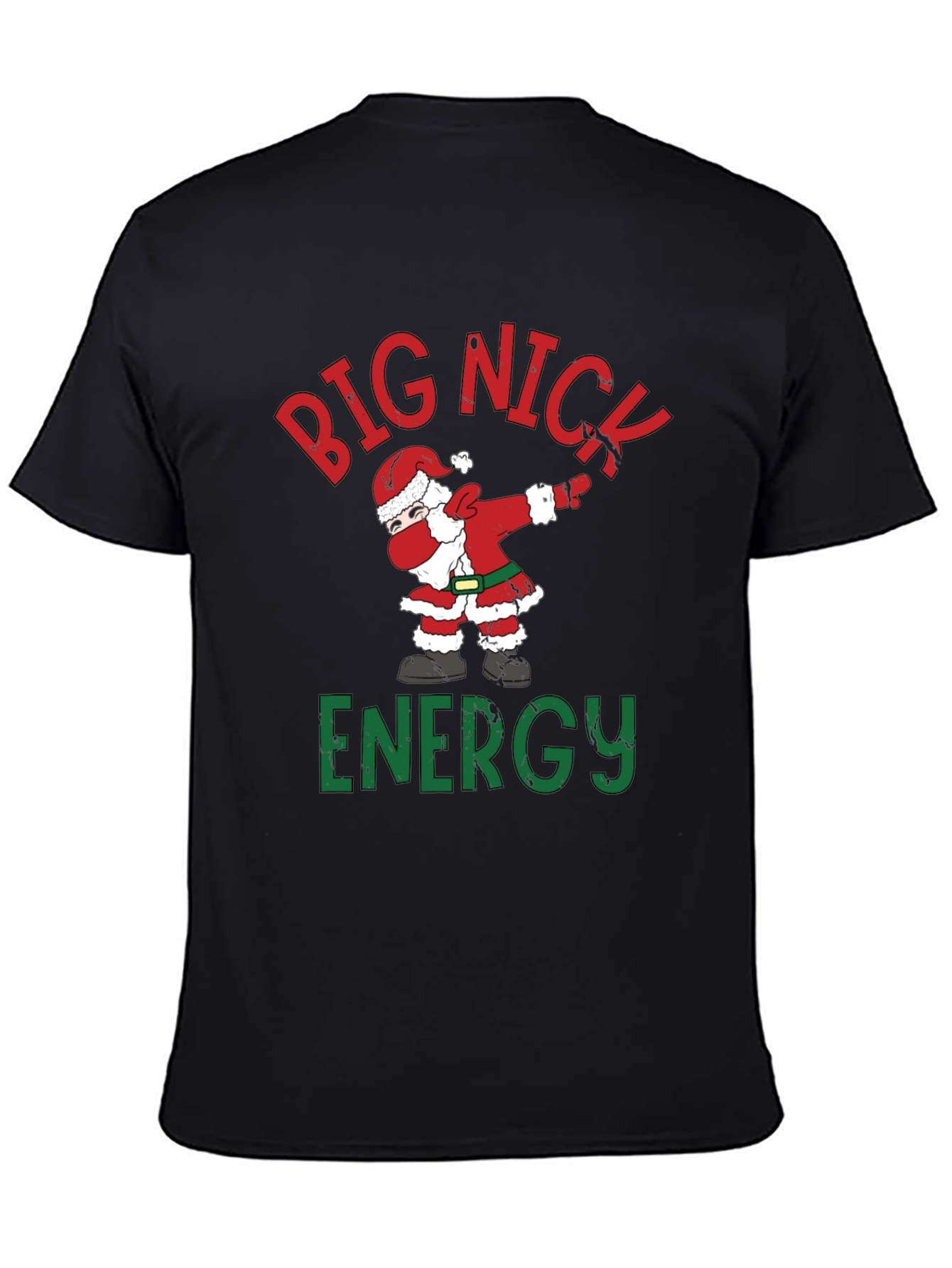 Big Nick Energy Santa Dabbing T-Shirt