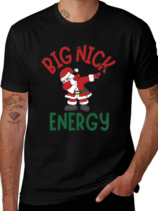 Big Nick Energy Santa Dabbing T-Shirt