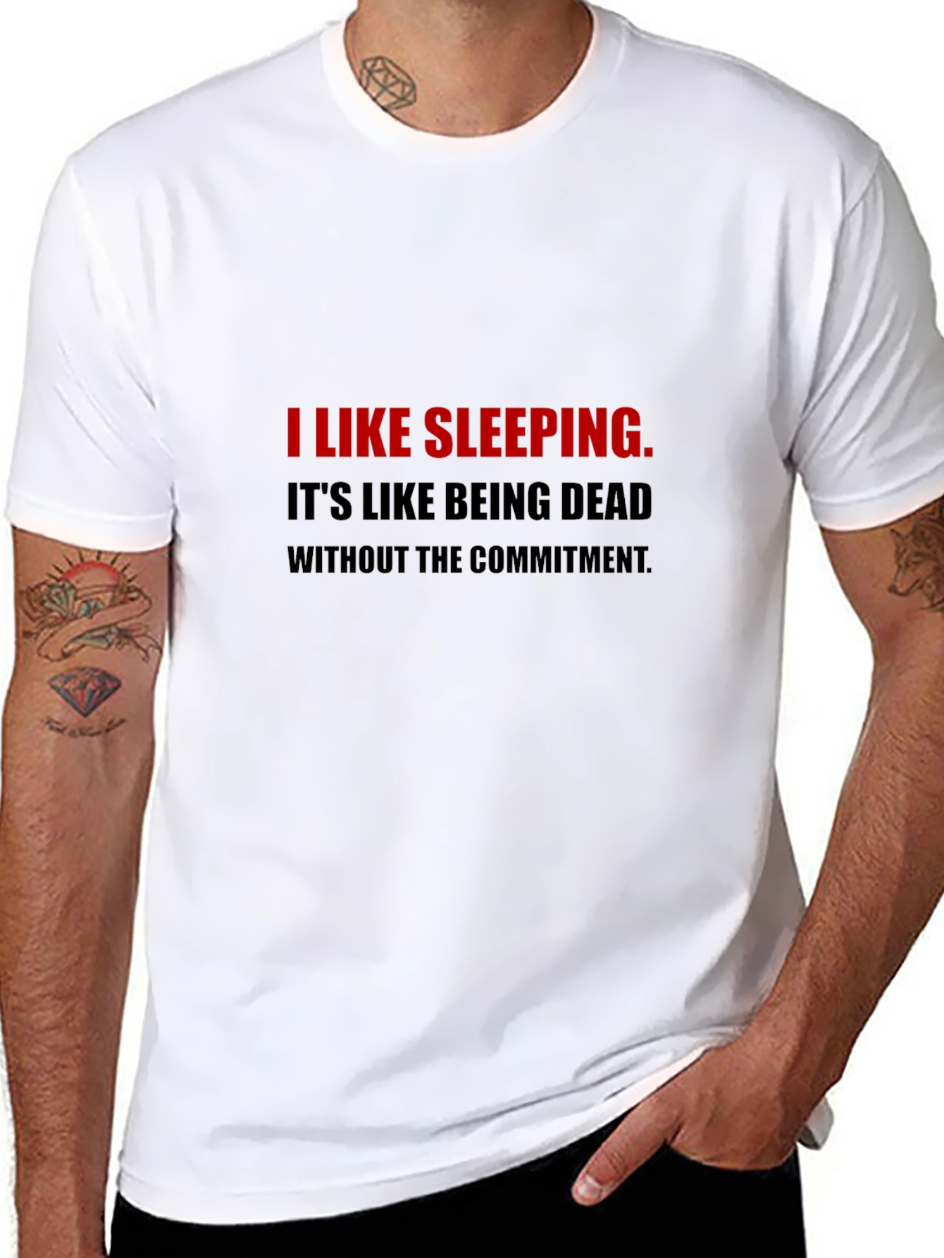 Sleeping Humor T-Shirt