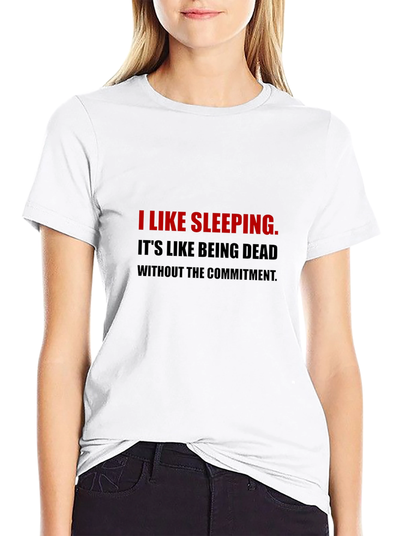 Sleeping Humor T-Shirt