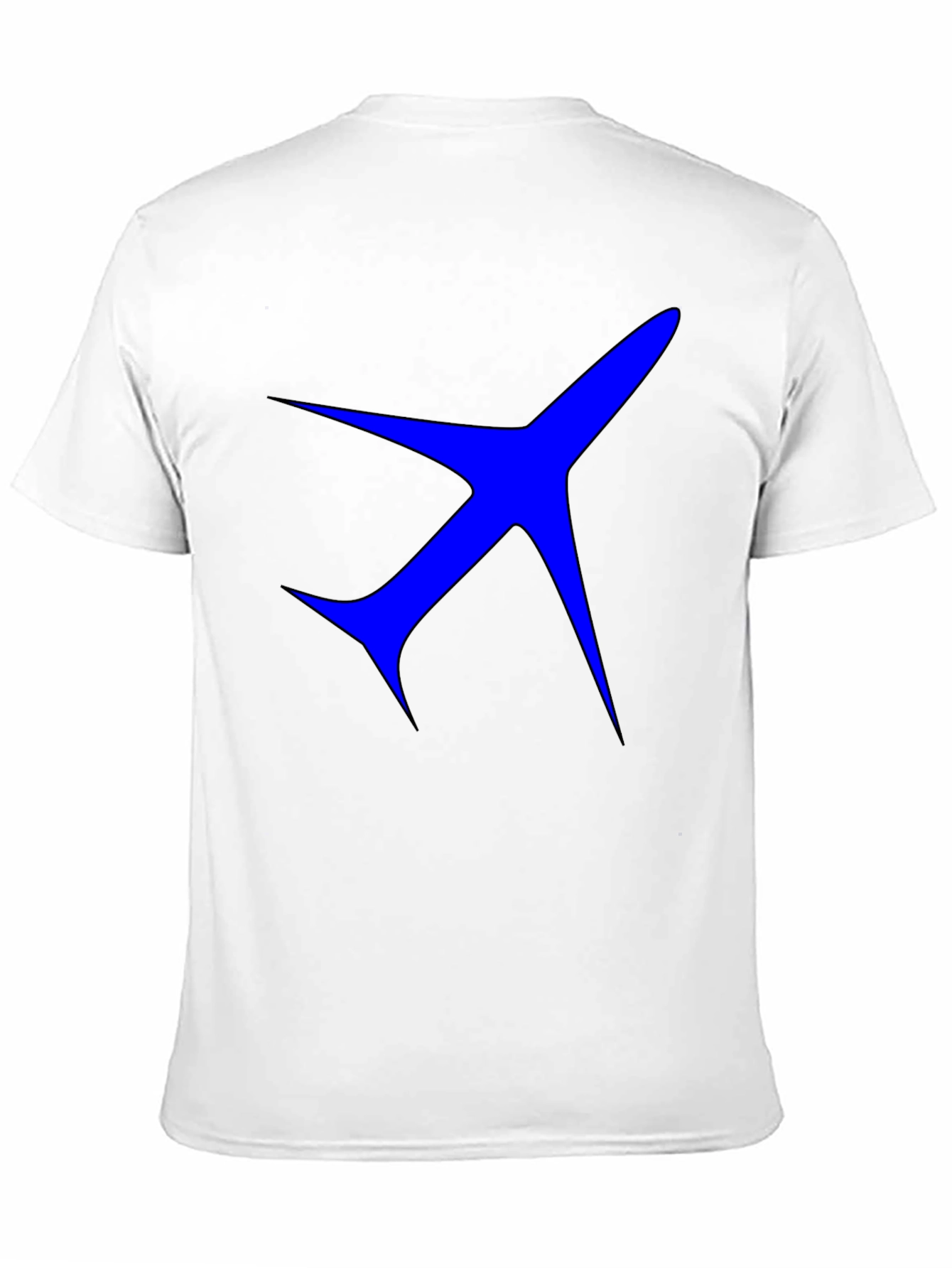Airplane Graphic Black T-Shirt