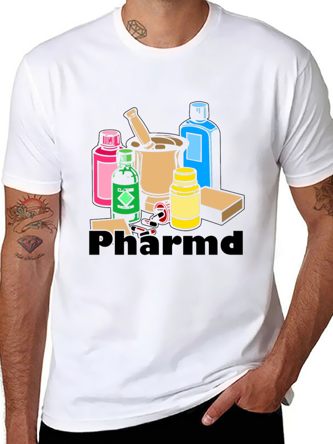 Pharmd T-Shirt - Pharmacy Design Tee