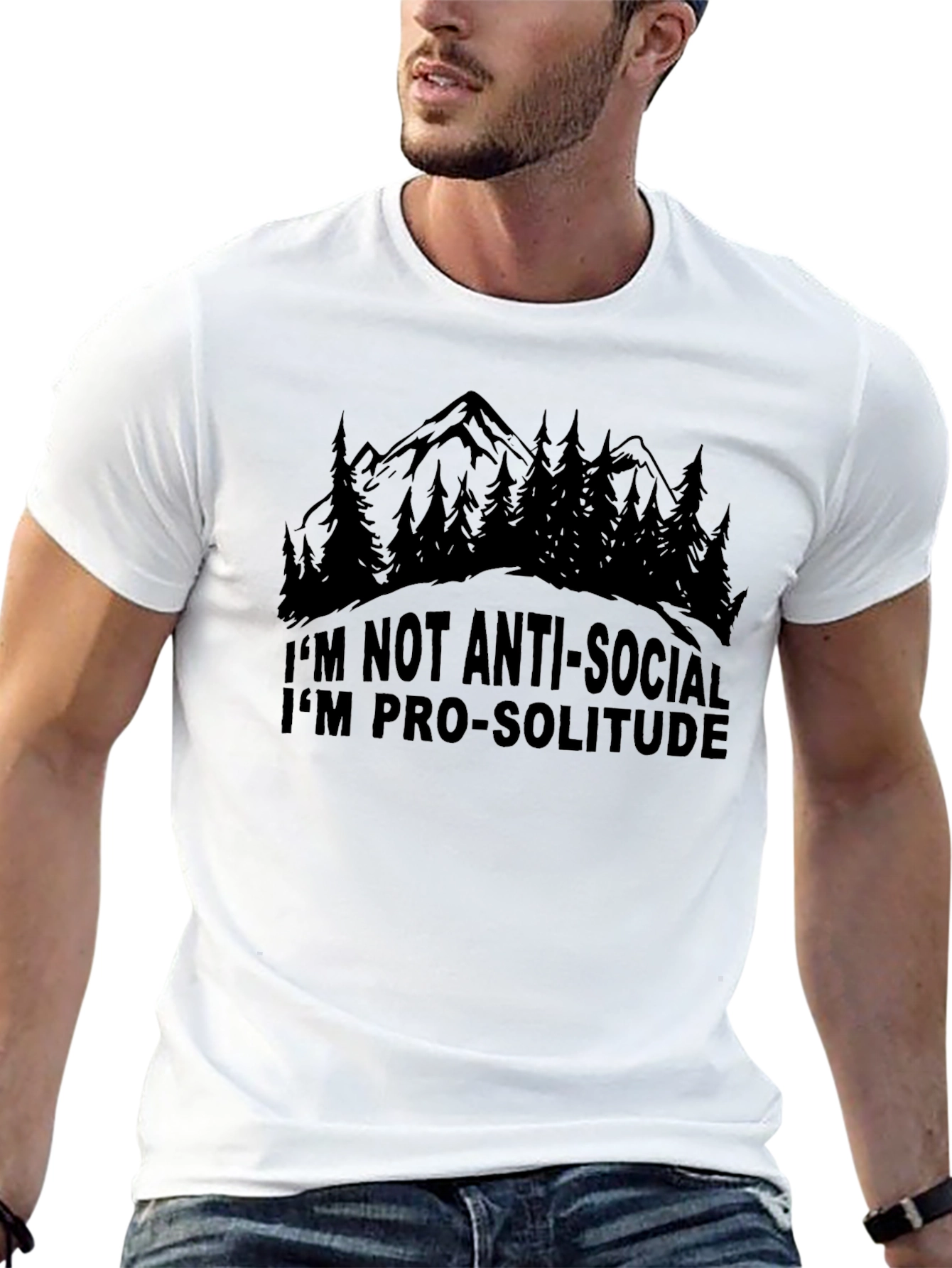 Pro-Solitude Graphic T-Shirt