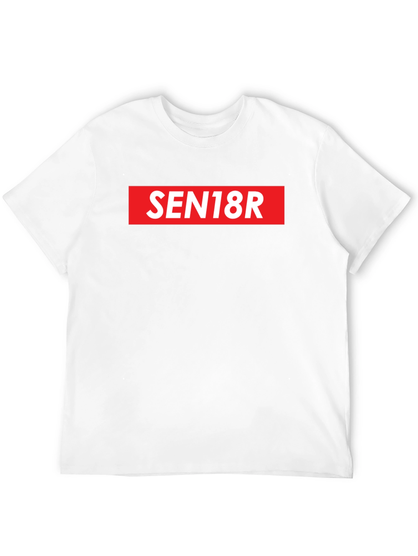 SEN18R Graphic Tee - Bold Statement T-Shirt
