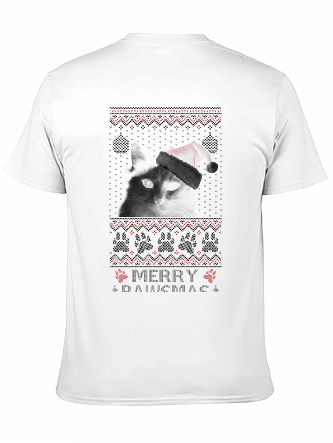Merry Daiwcmac Dog Ugly Christmas Sweater T-Shirt