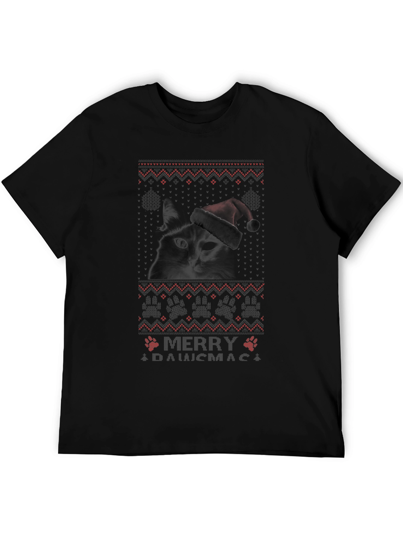 Merry Daiwcmac Dog Ugly Christmas Sweater T-Shirt