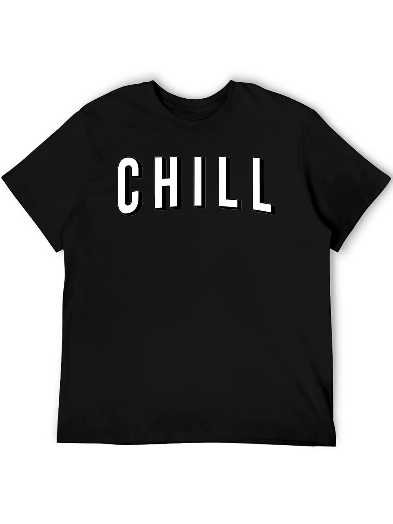 Chill Graphic Tee - Mens Black T-Shirt