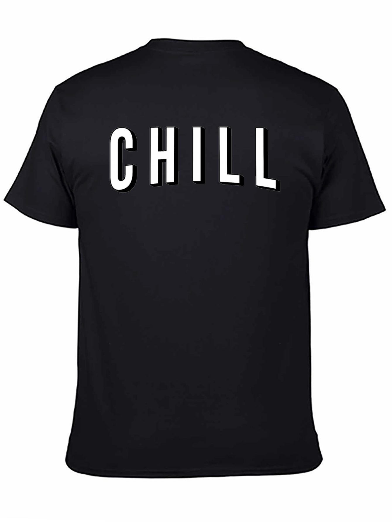 Chill Graphic Tee - Mens Black T-Shirt
