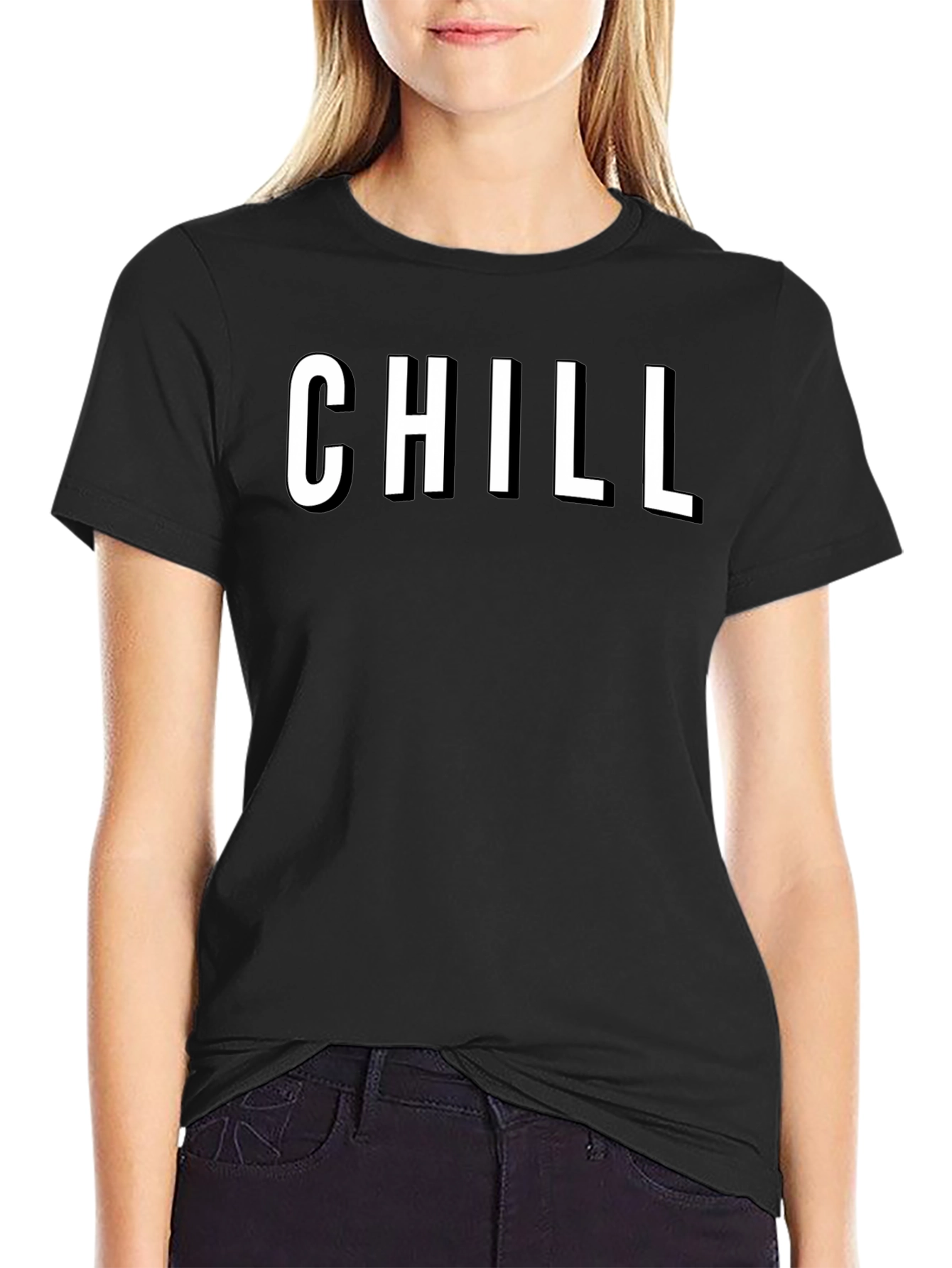 Chill Graphic Tee - Mens Black T-Shirt