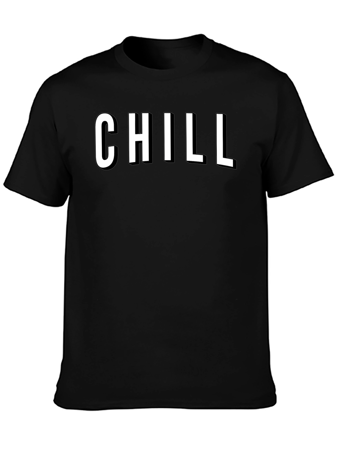 Chill Graphic Tee - Mens Black T-Shirt
