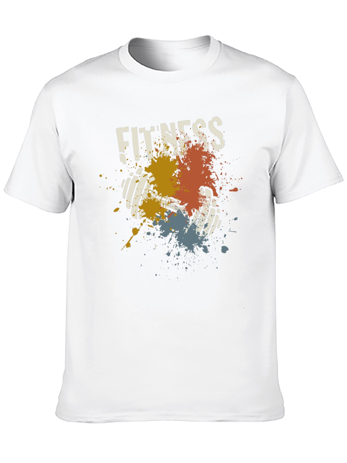 Fitness Dumbbell Graphic T-Shirt