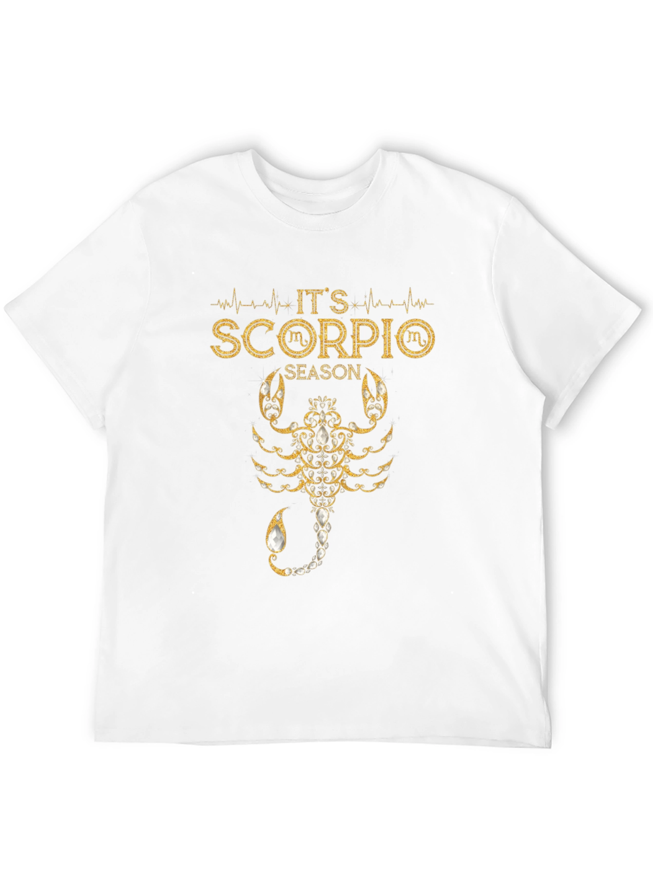 Its Scorpio Season Black Graphic T-Shirt