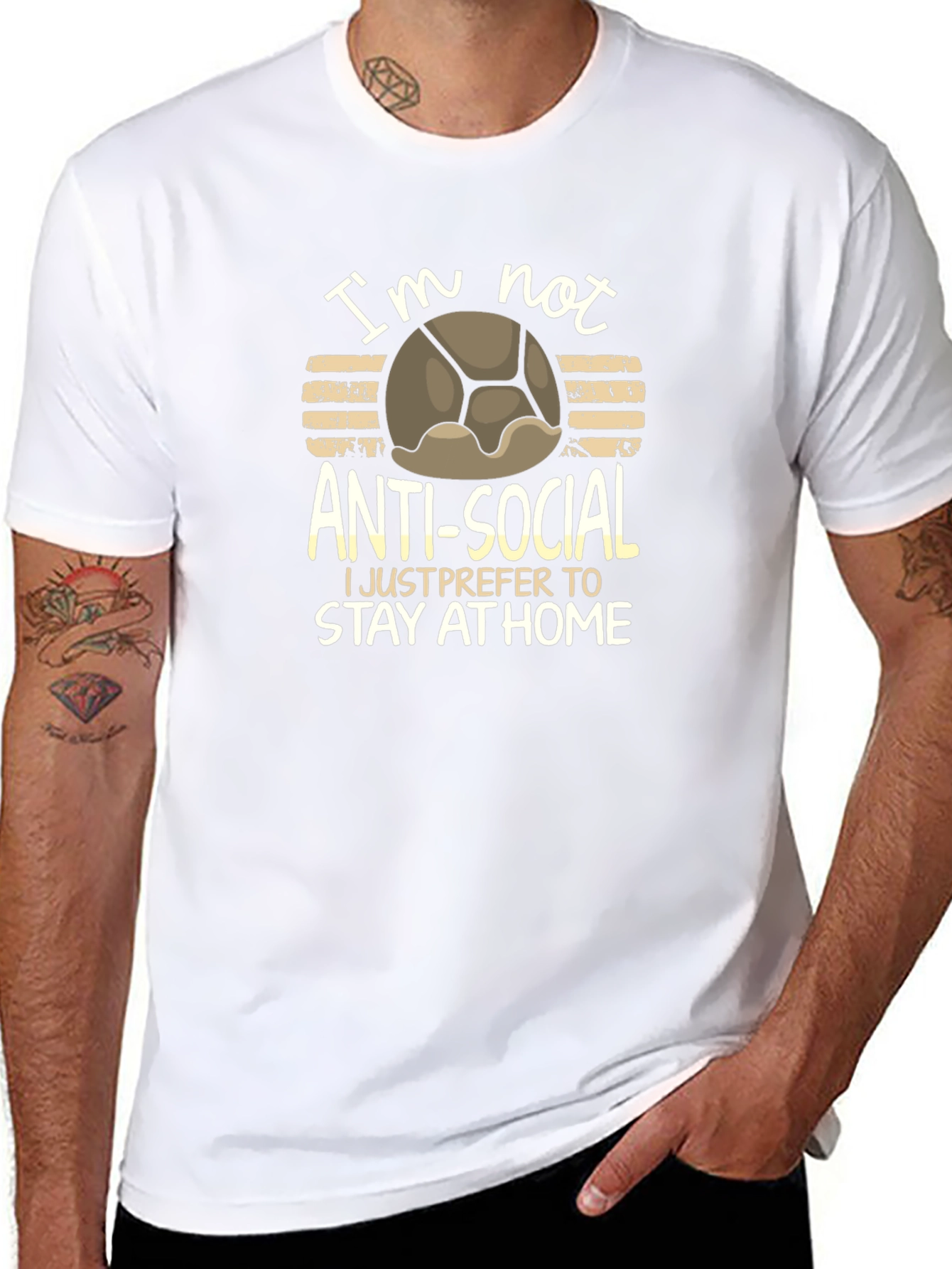 Anti-Social Stay at Home T-Shirt