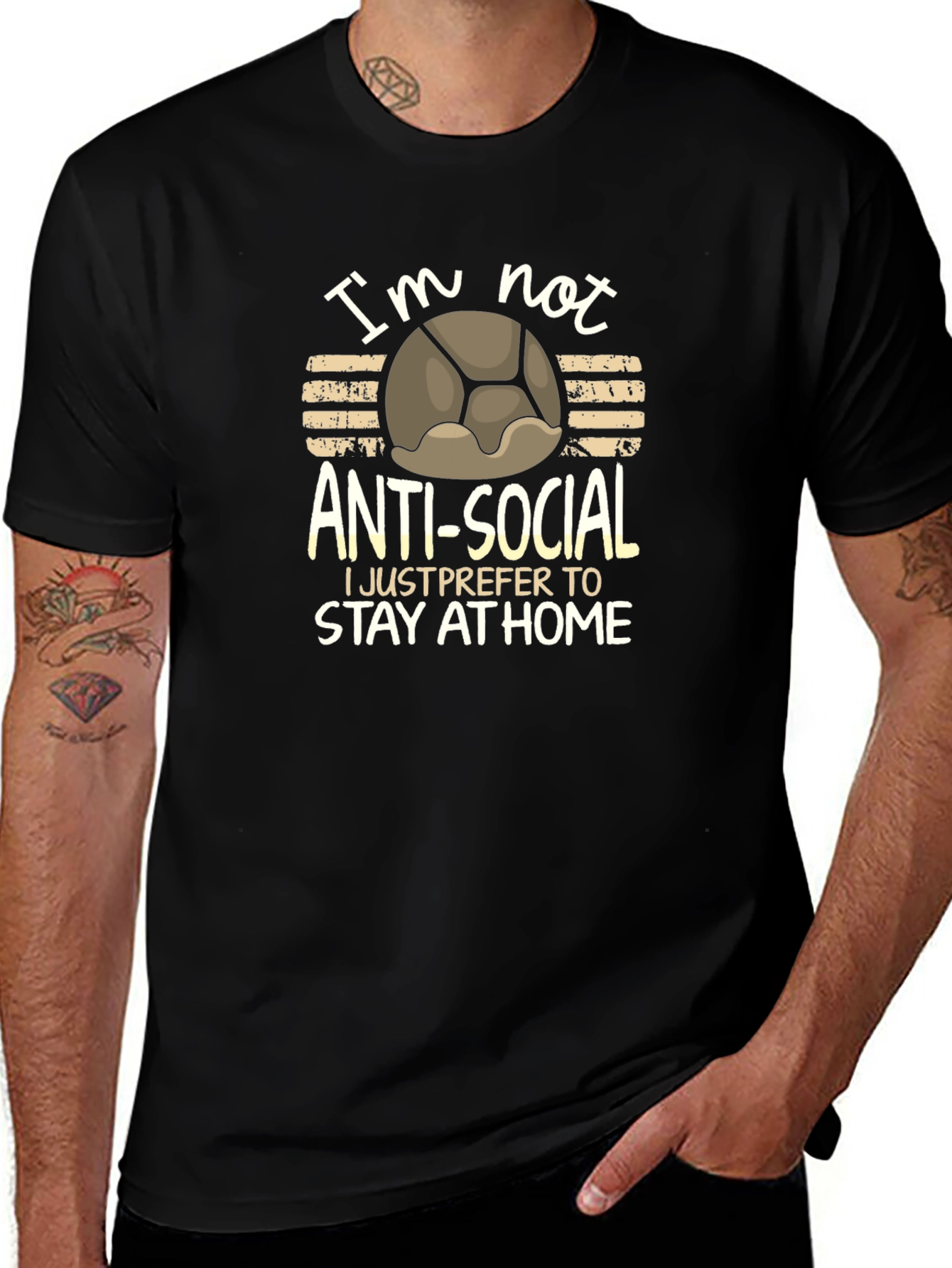 Anti-Social Stay at Home T-Shirt