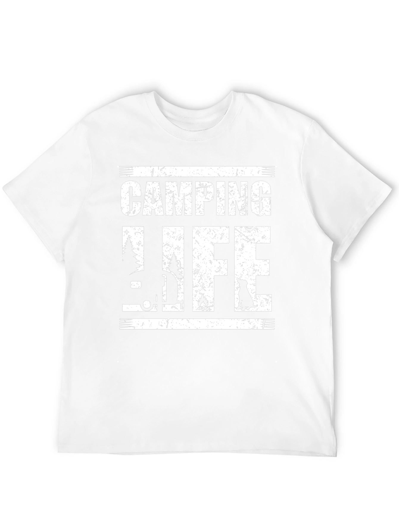 Camping Life Black T-Shirt