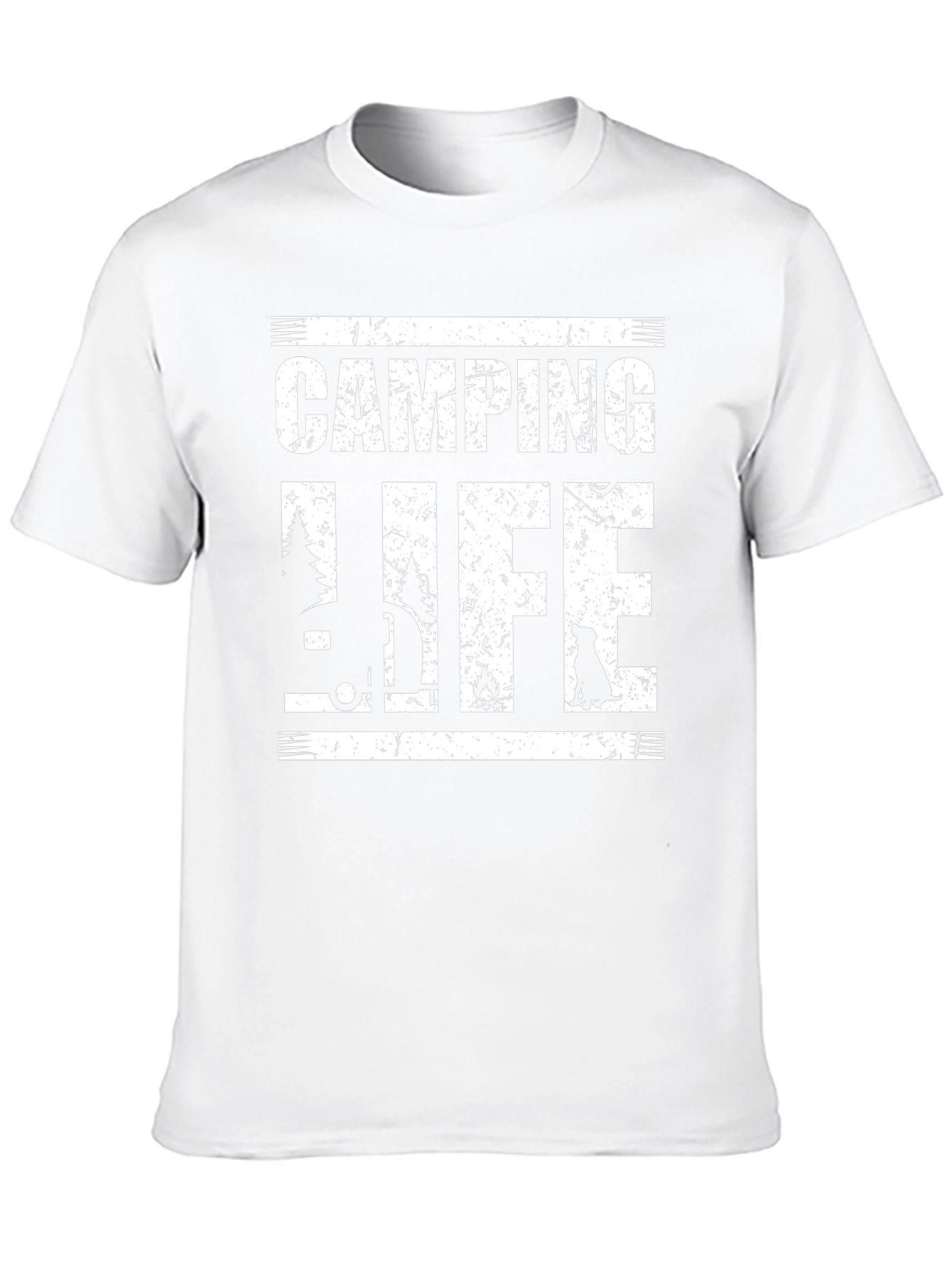 Camping Life Black T-Shirt