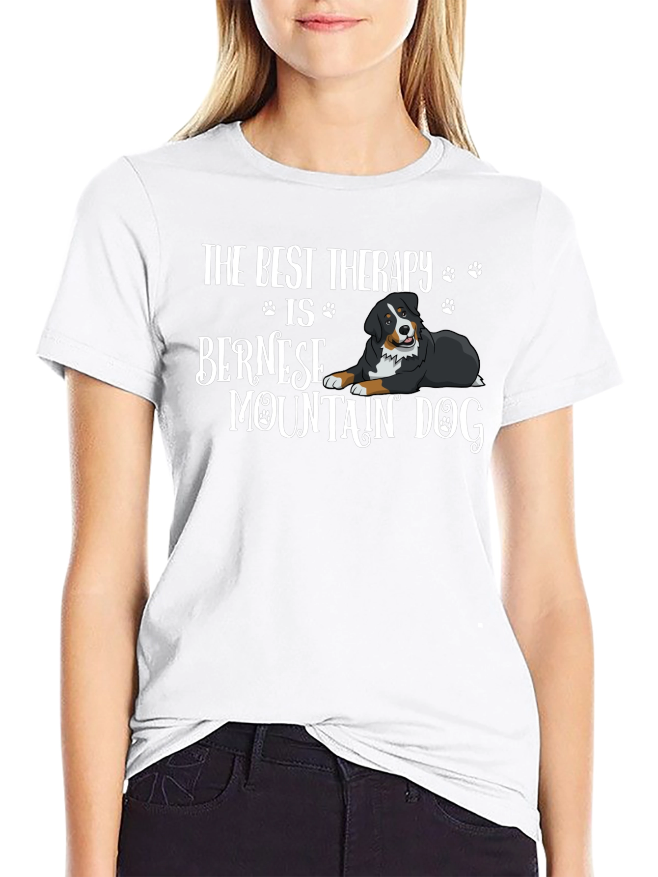 Bernese Mountain Dog Therapy T-Shirt