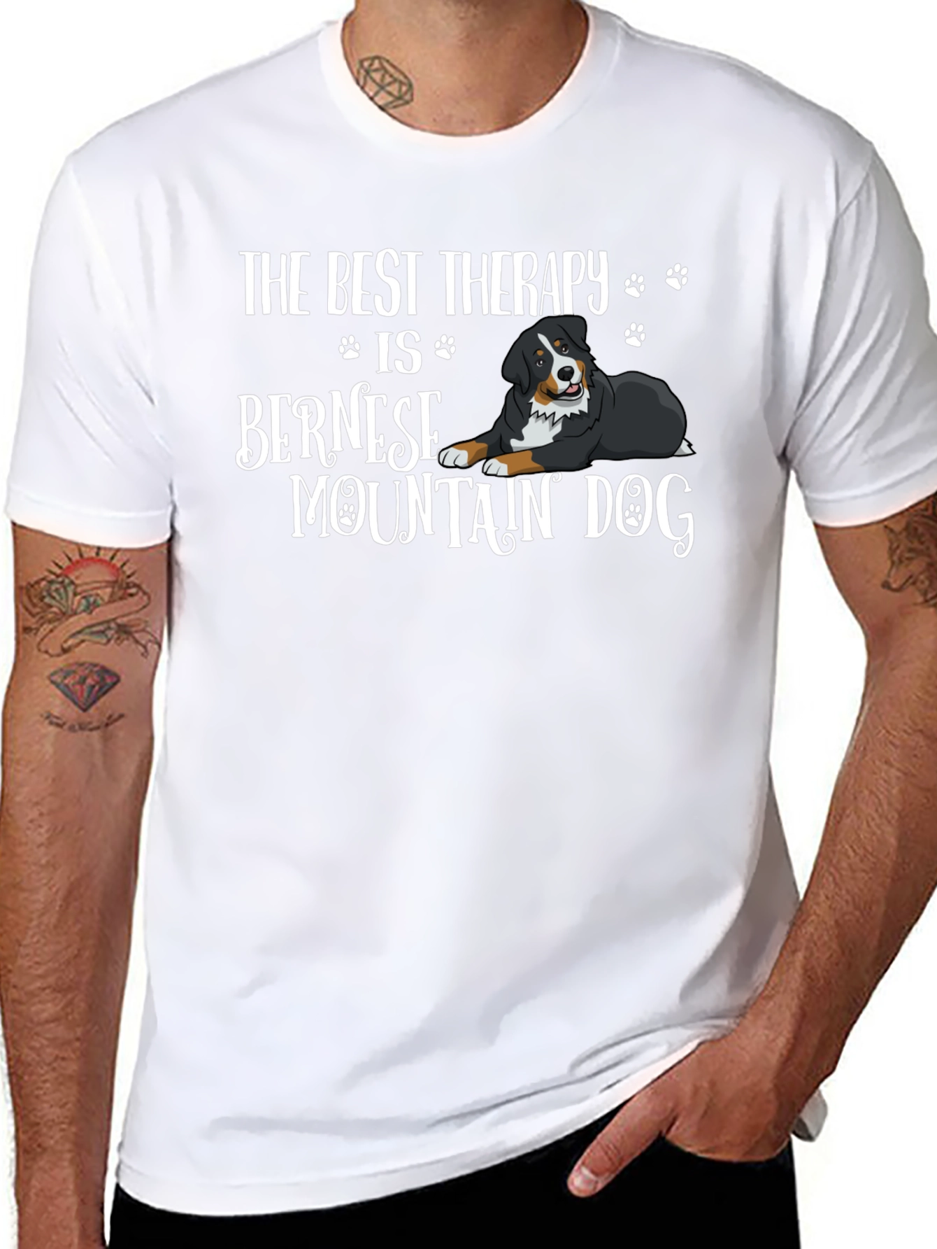 Bernese Mountain Dog Therapy T-Shirt