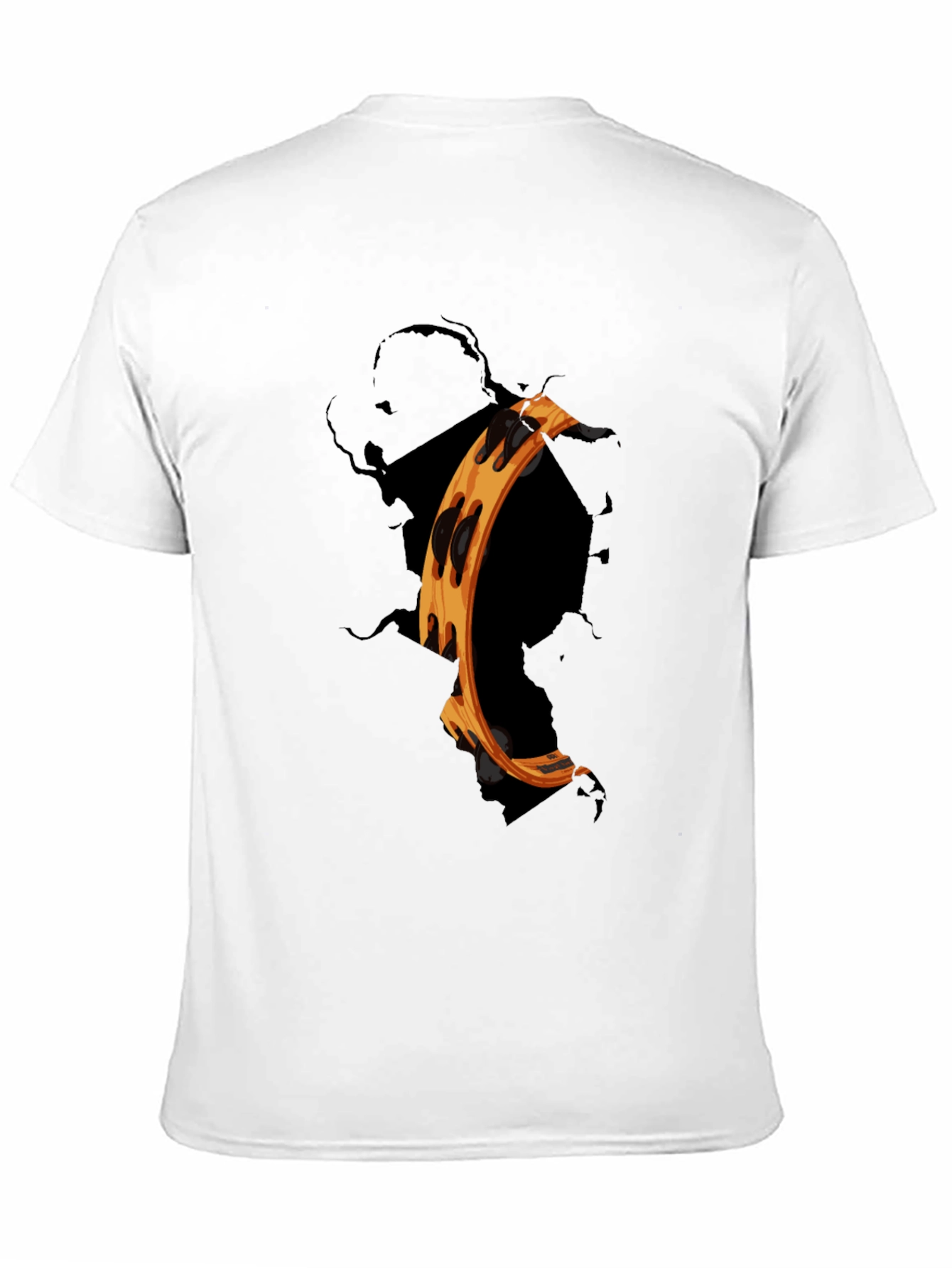 Ripped Tambourine Graphic T-Shirt