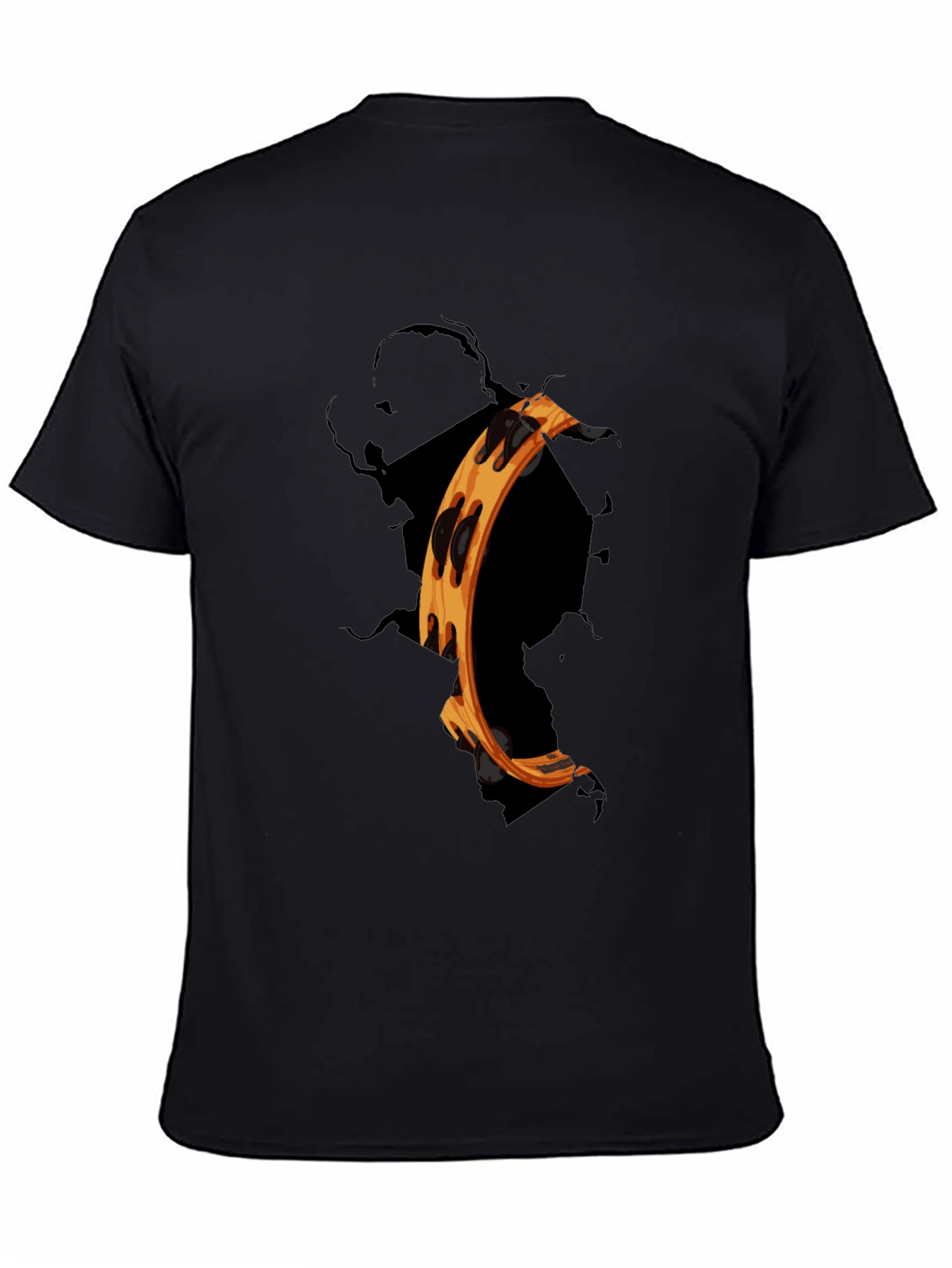 Ripped Tambourine Graphic T-Shirt