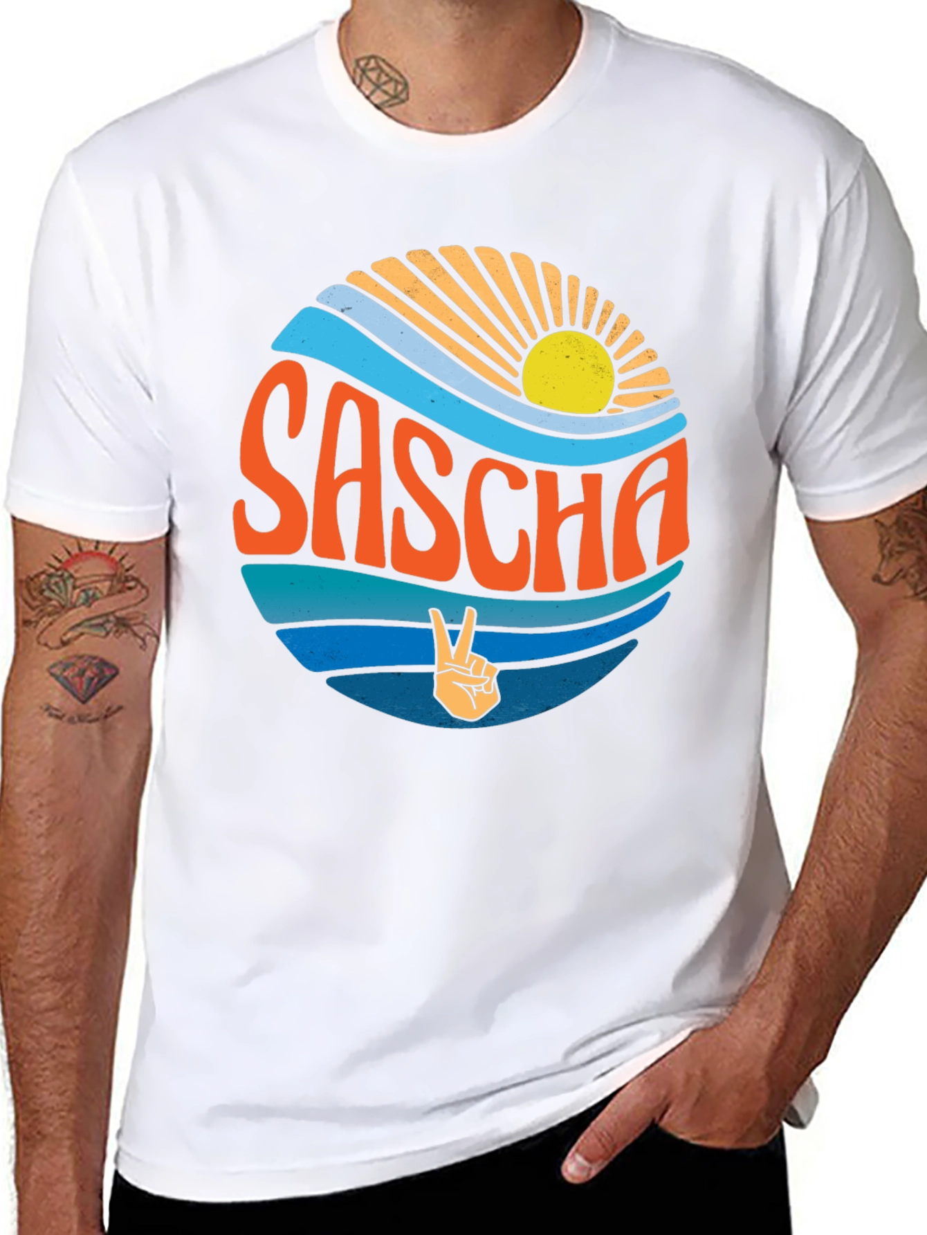 Sascha Retro Graphic T-Shirt