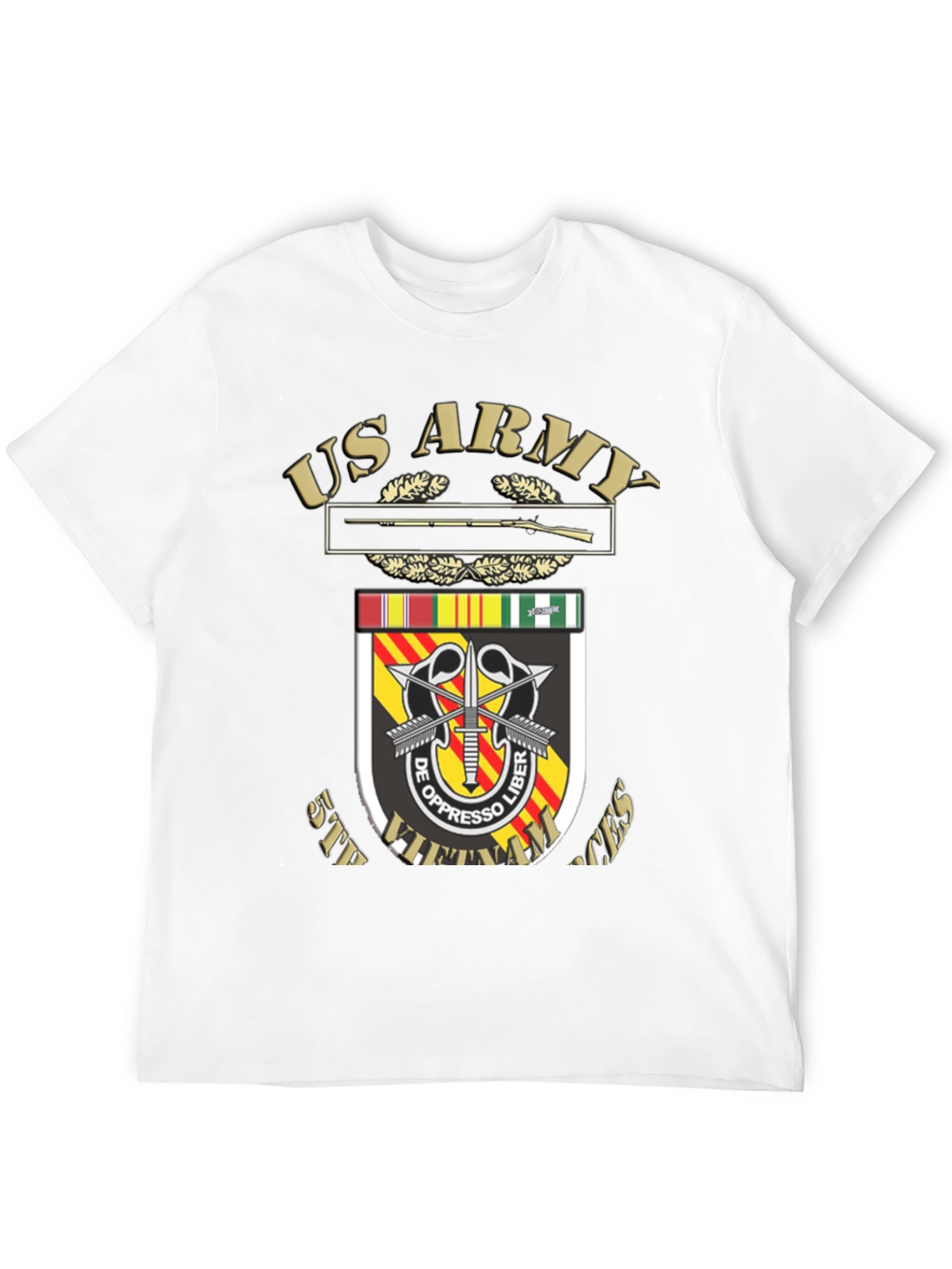 US Army 5th Special Forces Vietnam T-Shirt