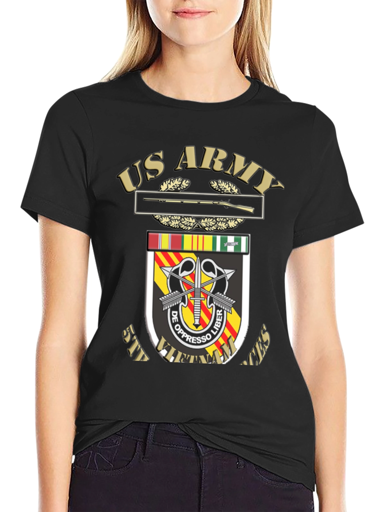 US Army 5th Special Forces Vietnam T-Shirt