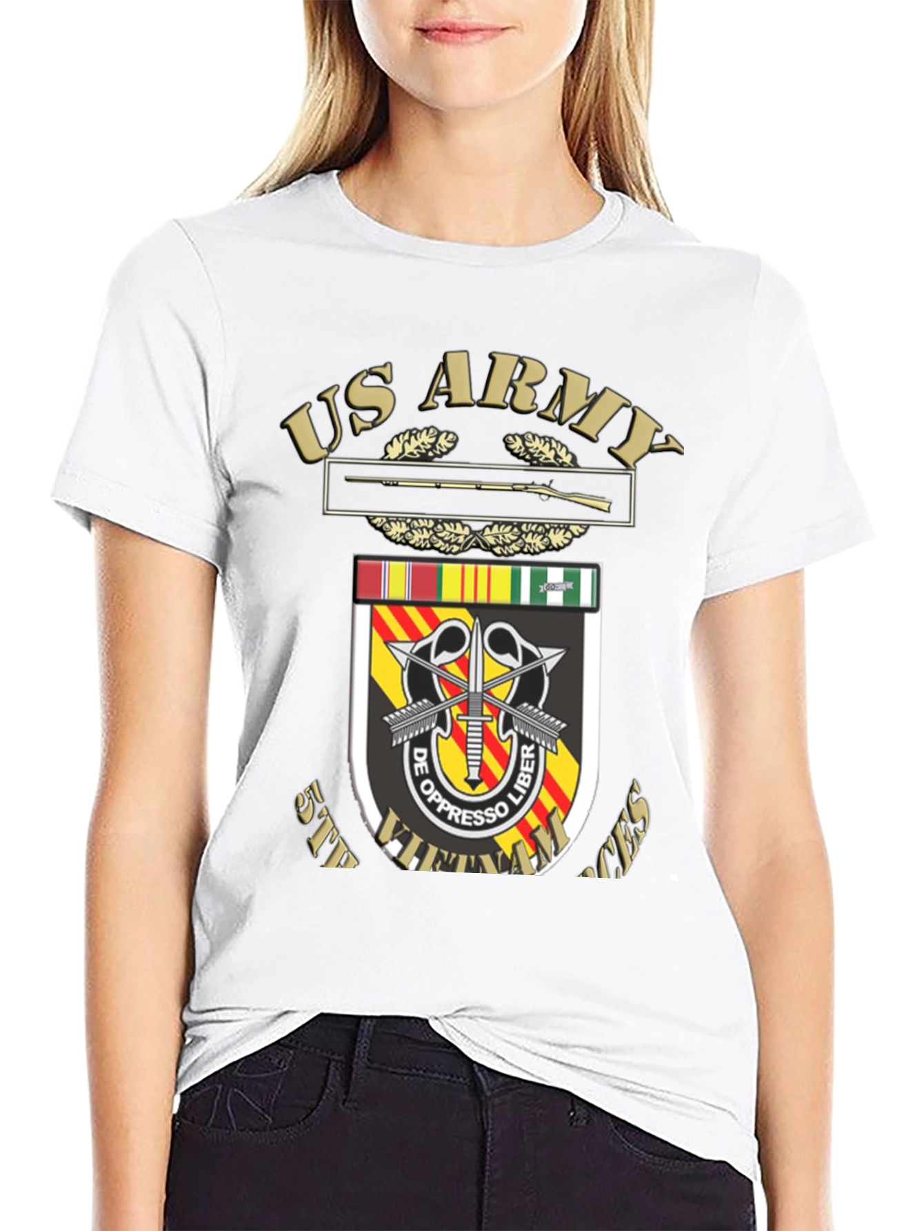 US Army 5th Special Forces Vietnam T-Shirt