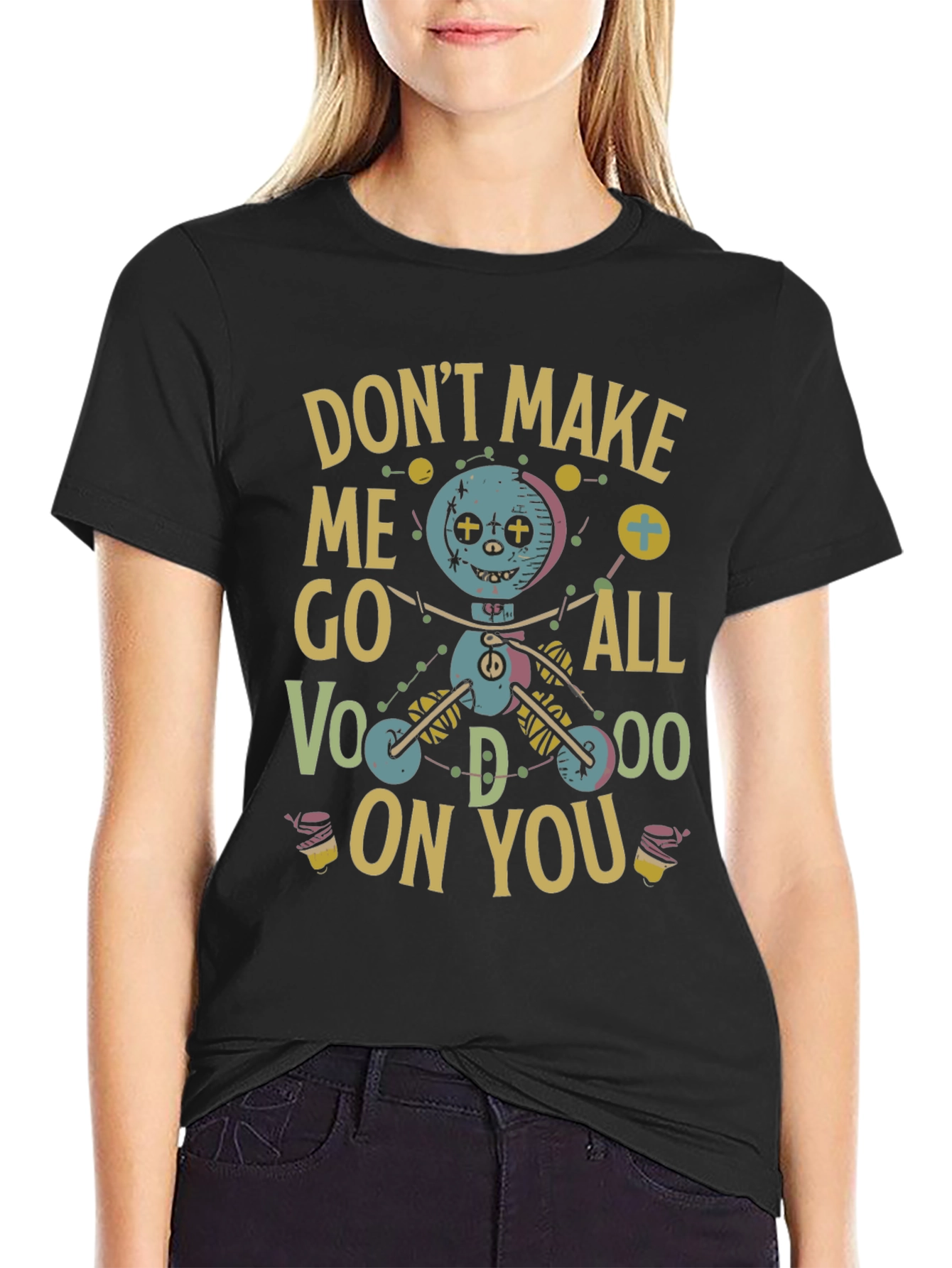 Voodoo Doll Graphic T-Shirt