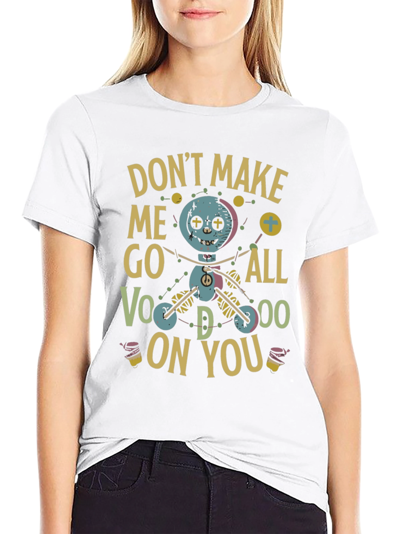 Voodoo Doll Graphic T-Shirt