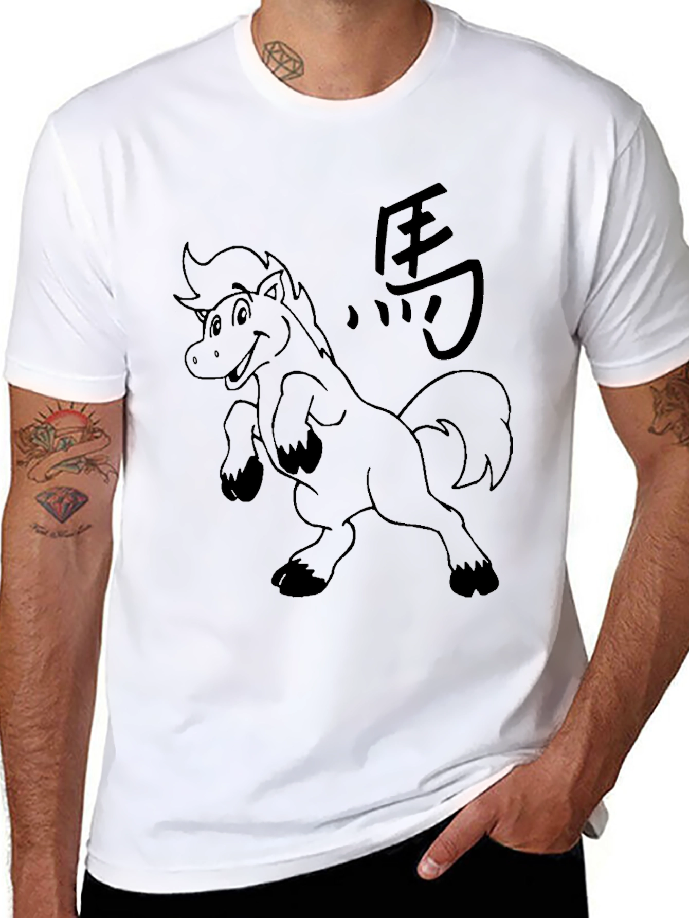 Black Horse Tee