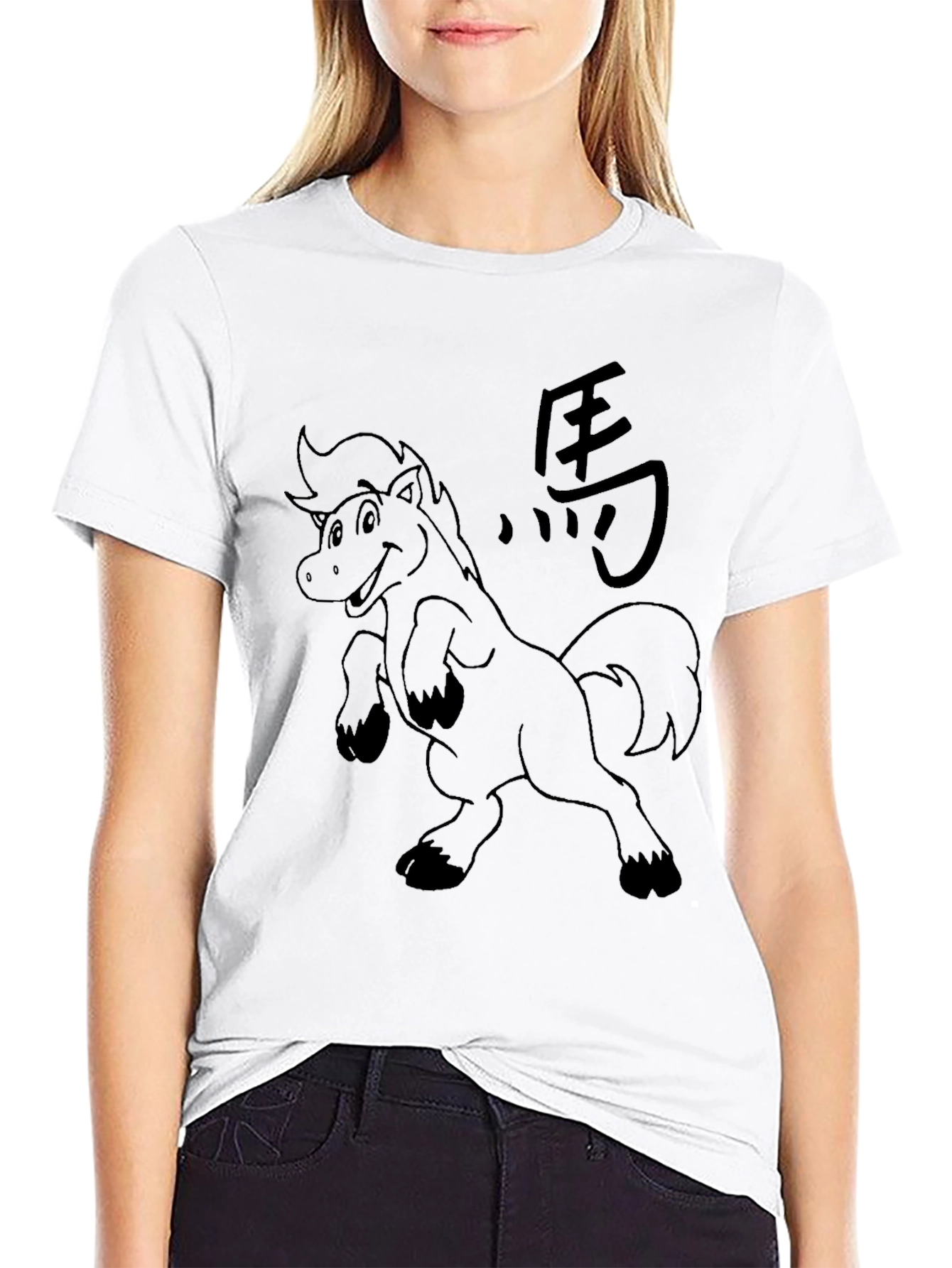 Black Horse Tee
