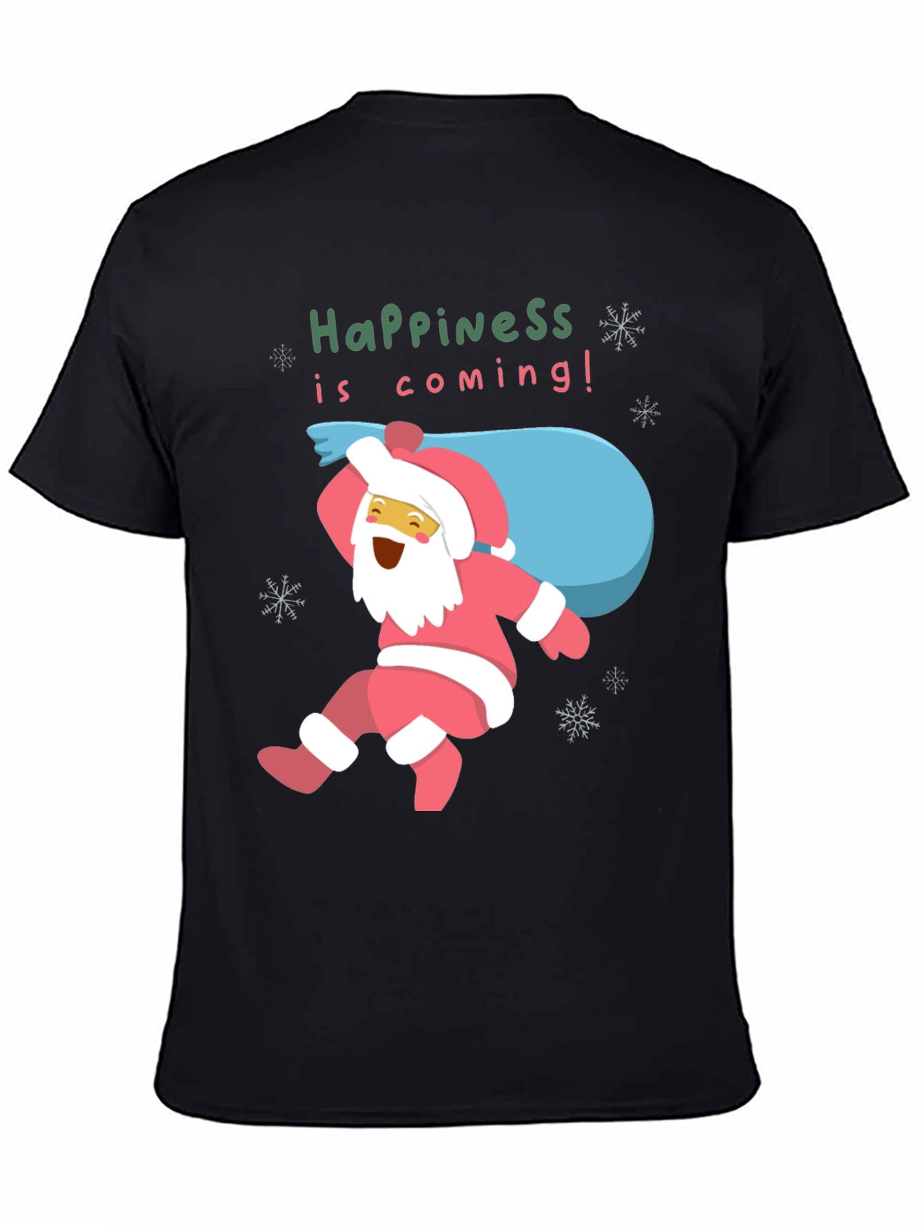 Happiness Is Coming! Santa T-Shirt