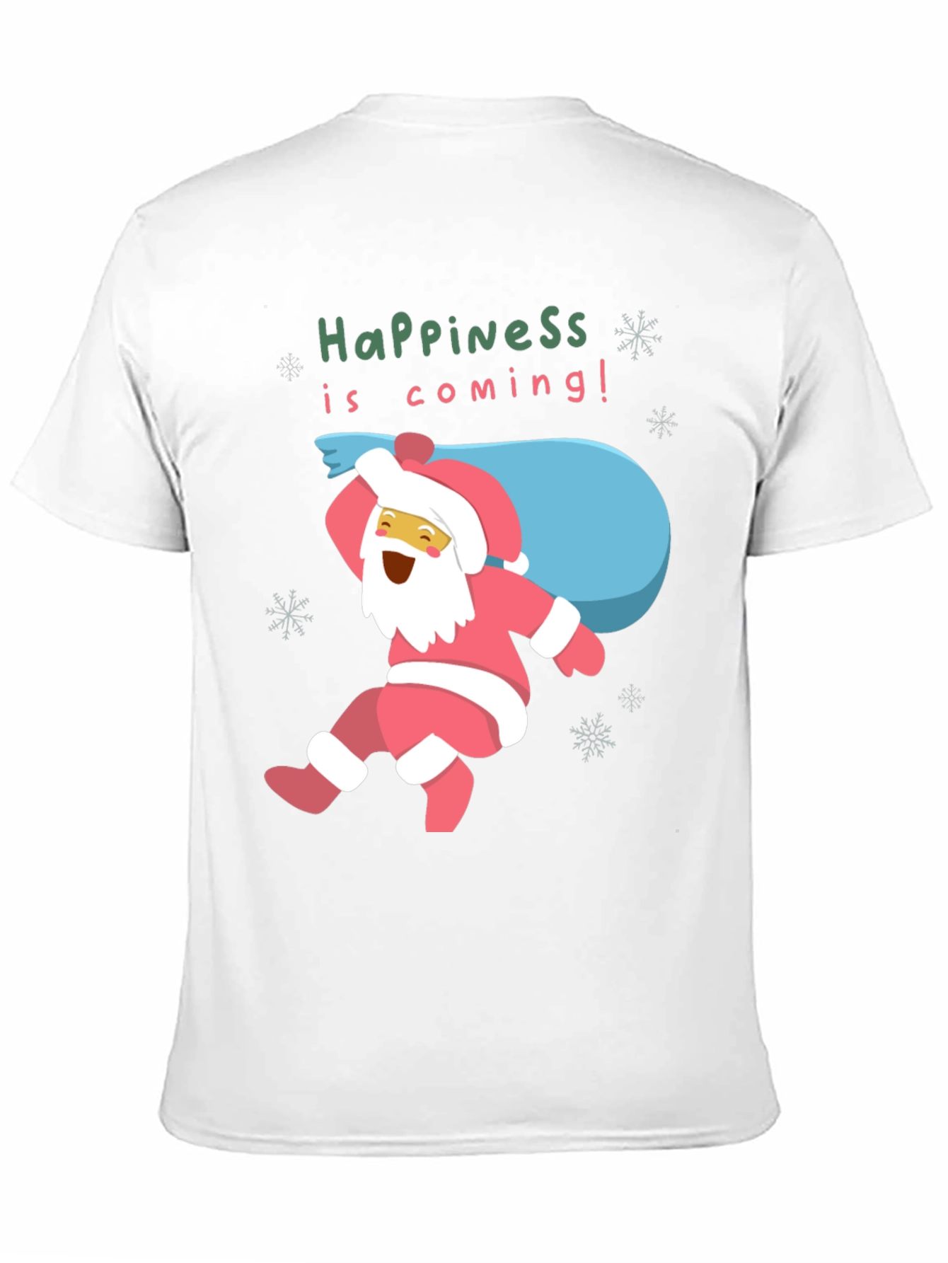Happiness Is Coming! Santa T-Shirt