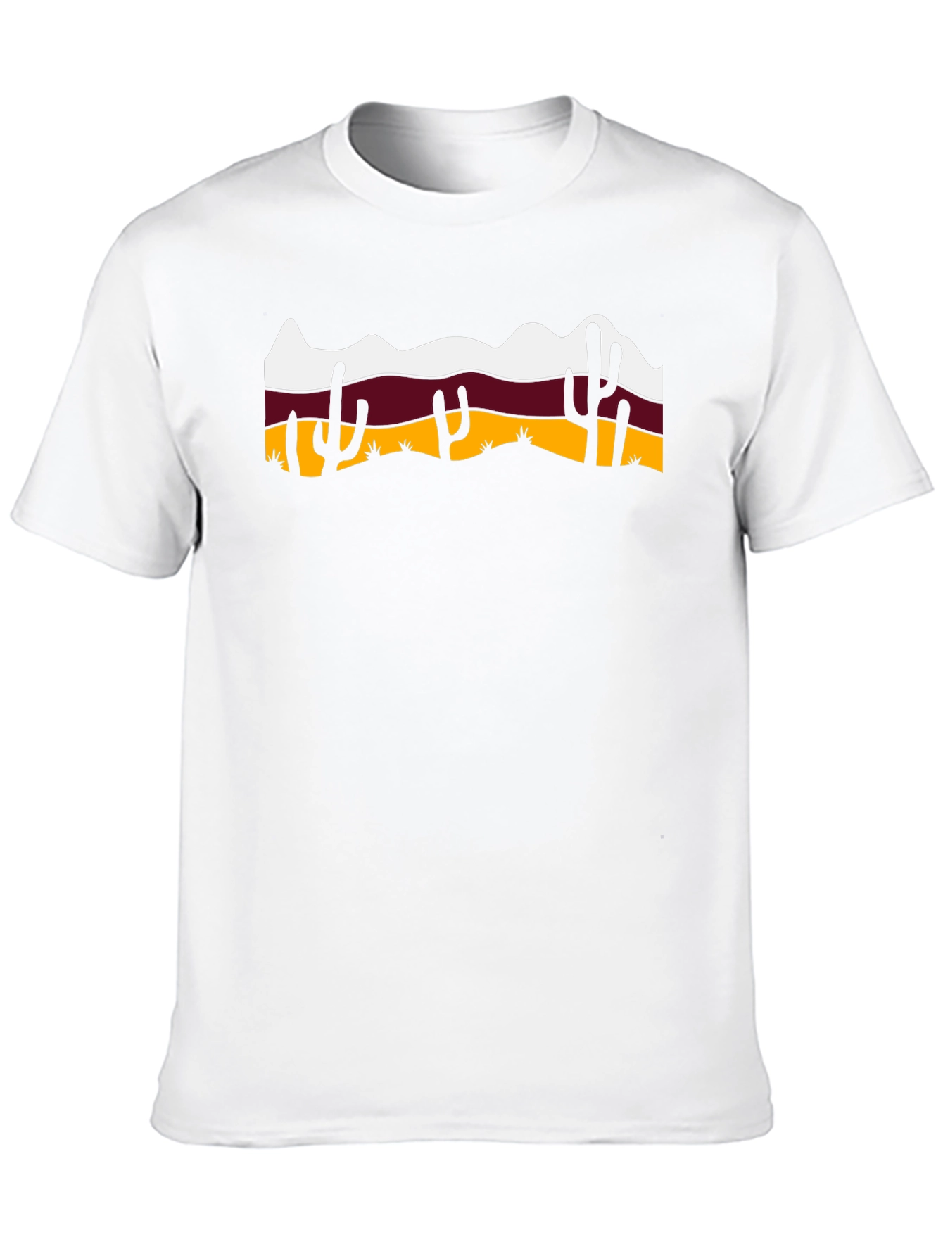 Desert Scene Graphic Tee - Black T-Shirt