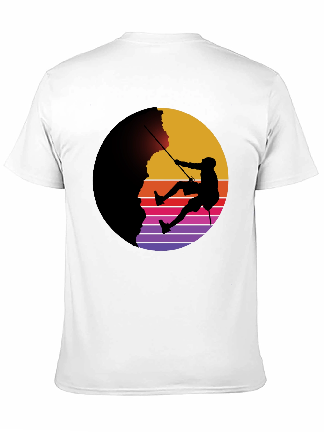 Climbing Silhouette Graphic Tee