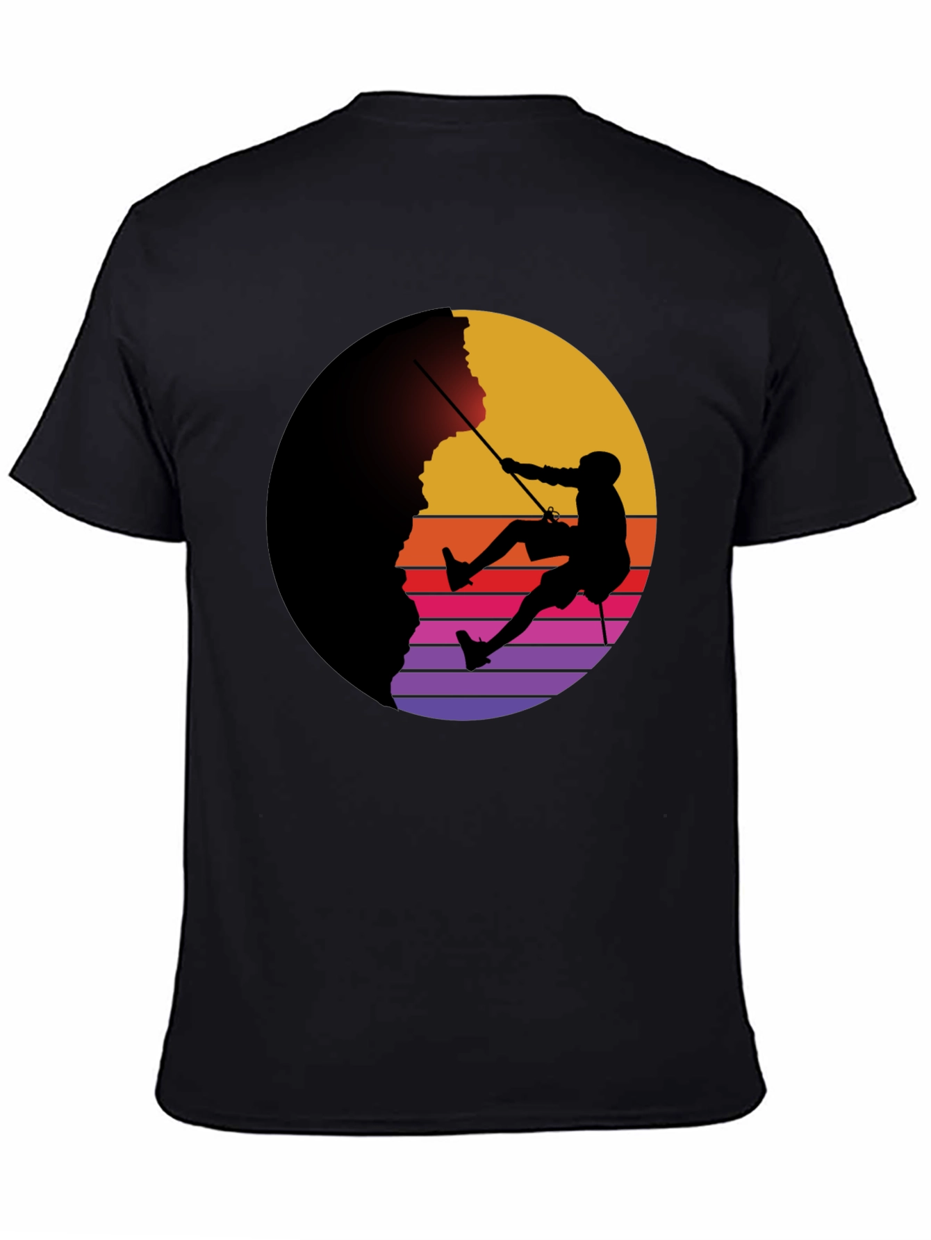 Climbing Silhouette Graphic Tee