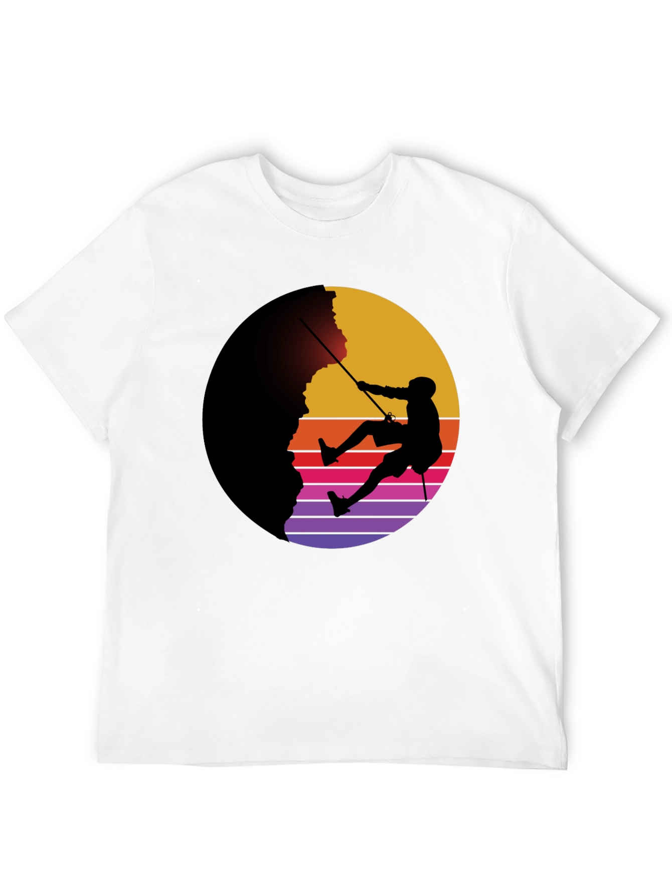 Climbing Silhouette Graphic Tee