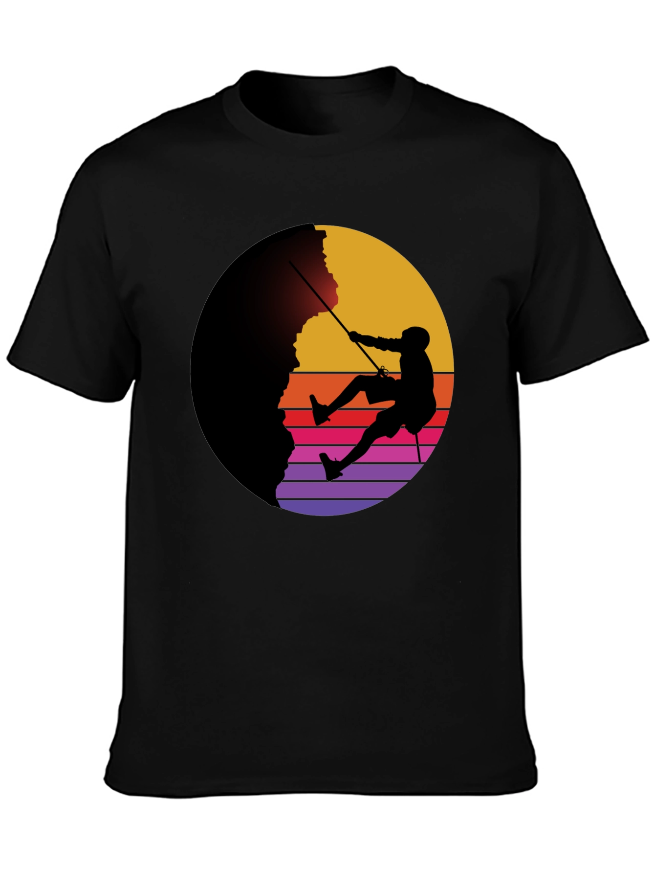 Climbing Silhouette Graphic Tee