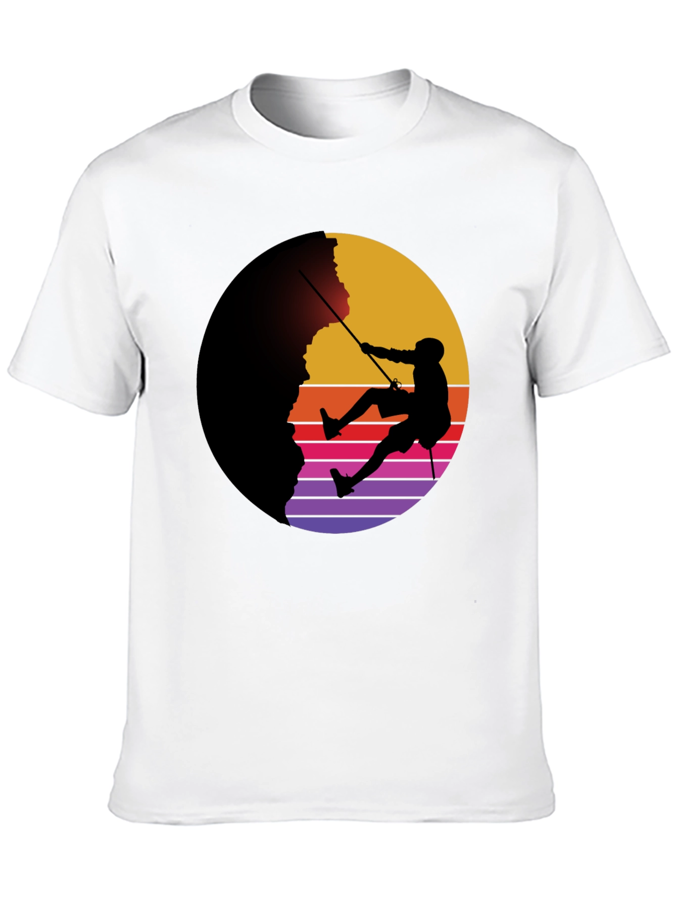 Climbing Silhouette Graphic Tee