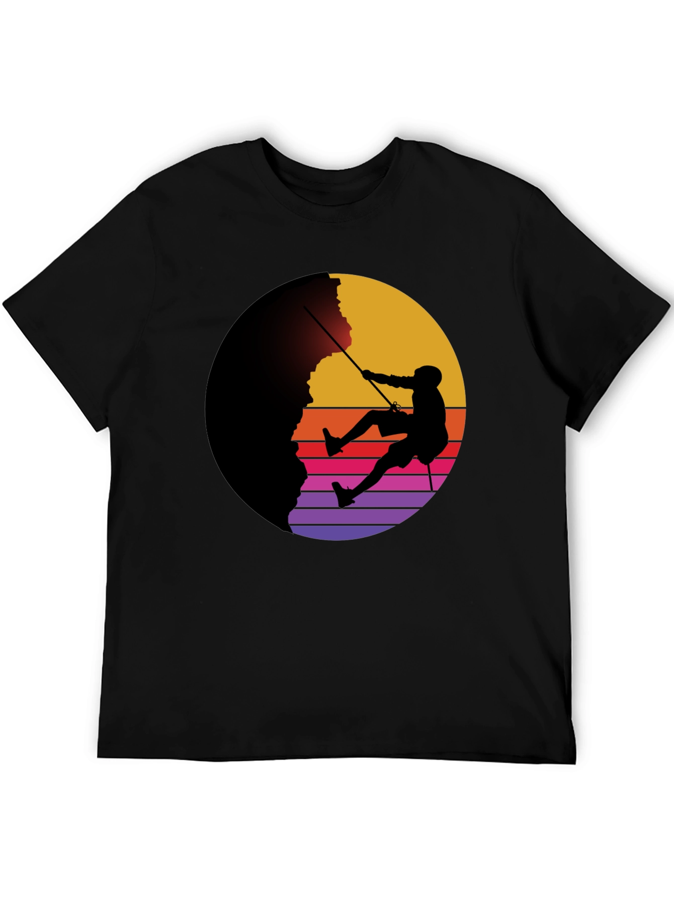 Climbing Silhouette Graphic Tee