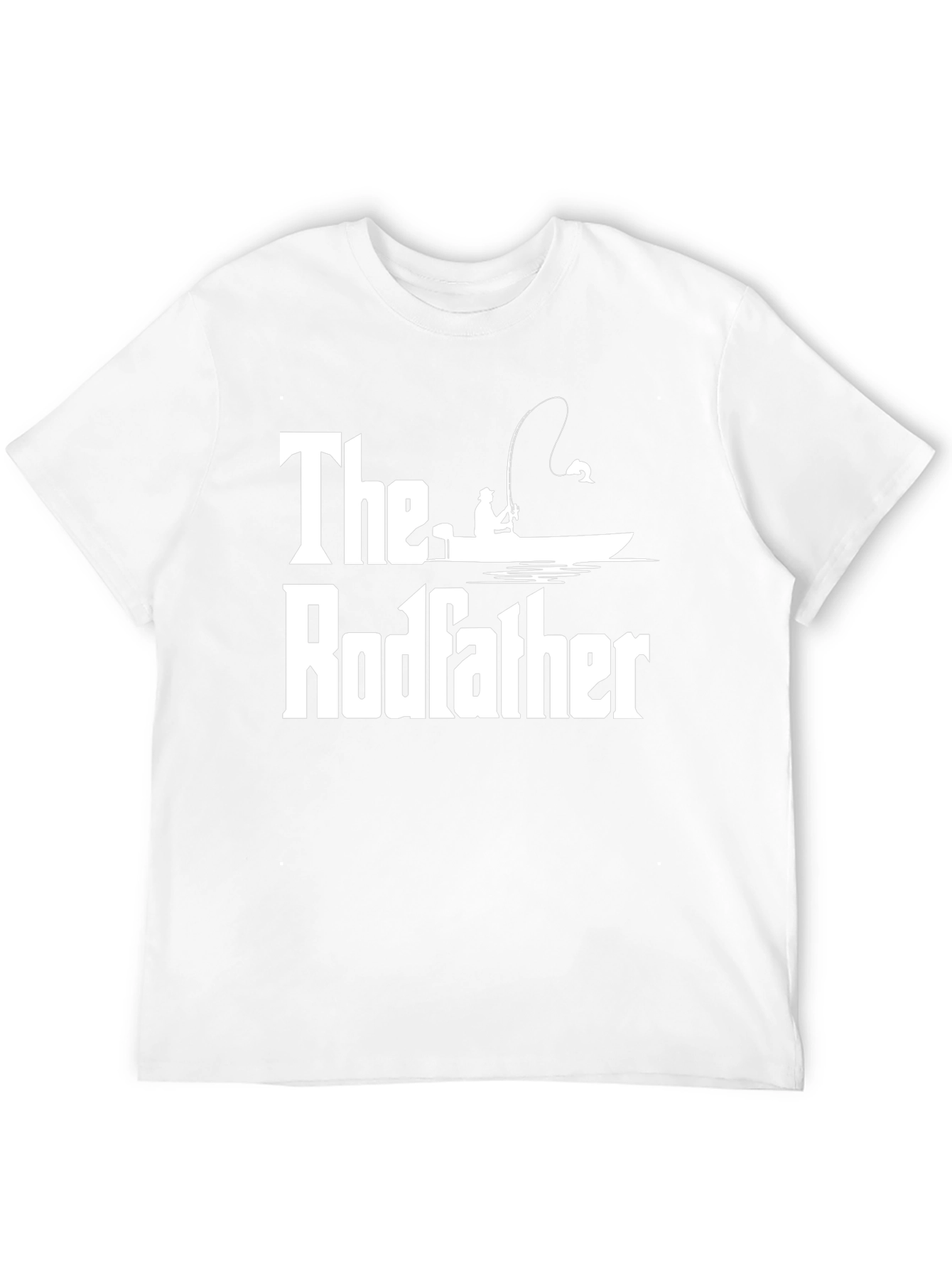 The Rodfather Fishing T-Shirt - Funny Fisherman Tee