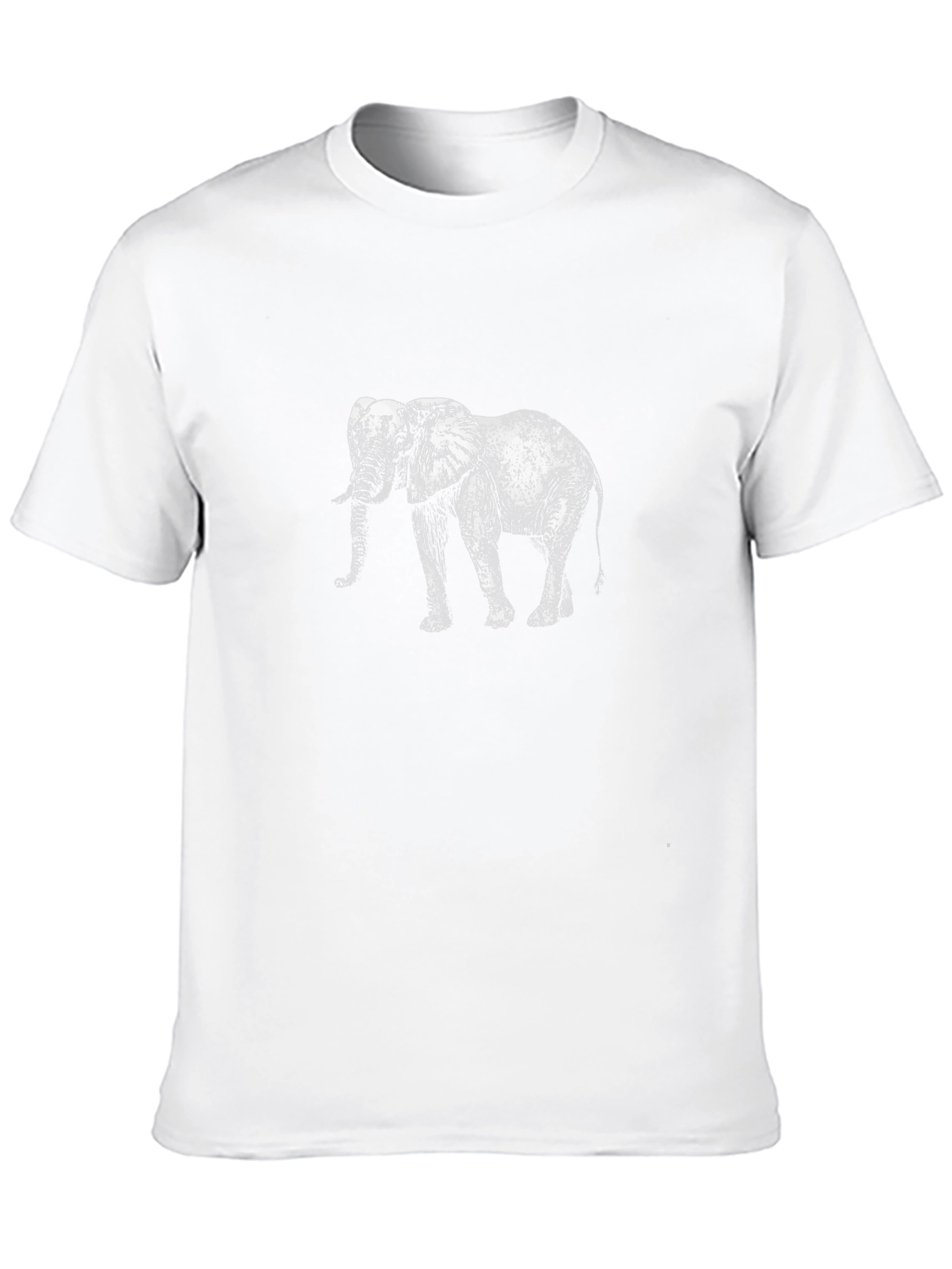 Elephant Graphic Tee - Black