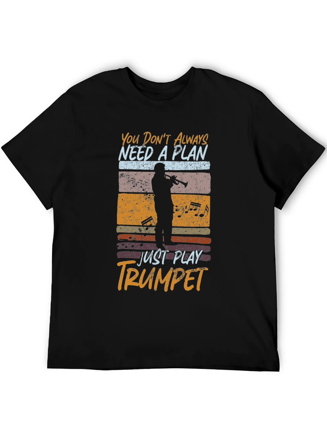 Trumpet Player Graphic Tee - Just Play!