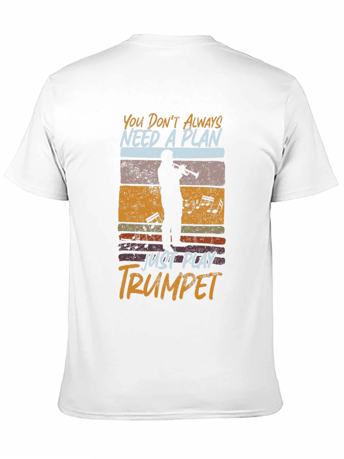 Trumpet Player Graphic Tee - Just Play!