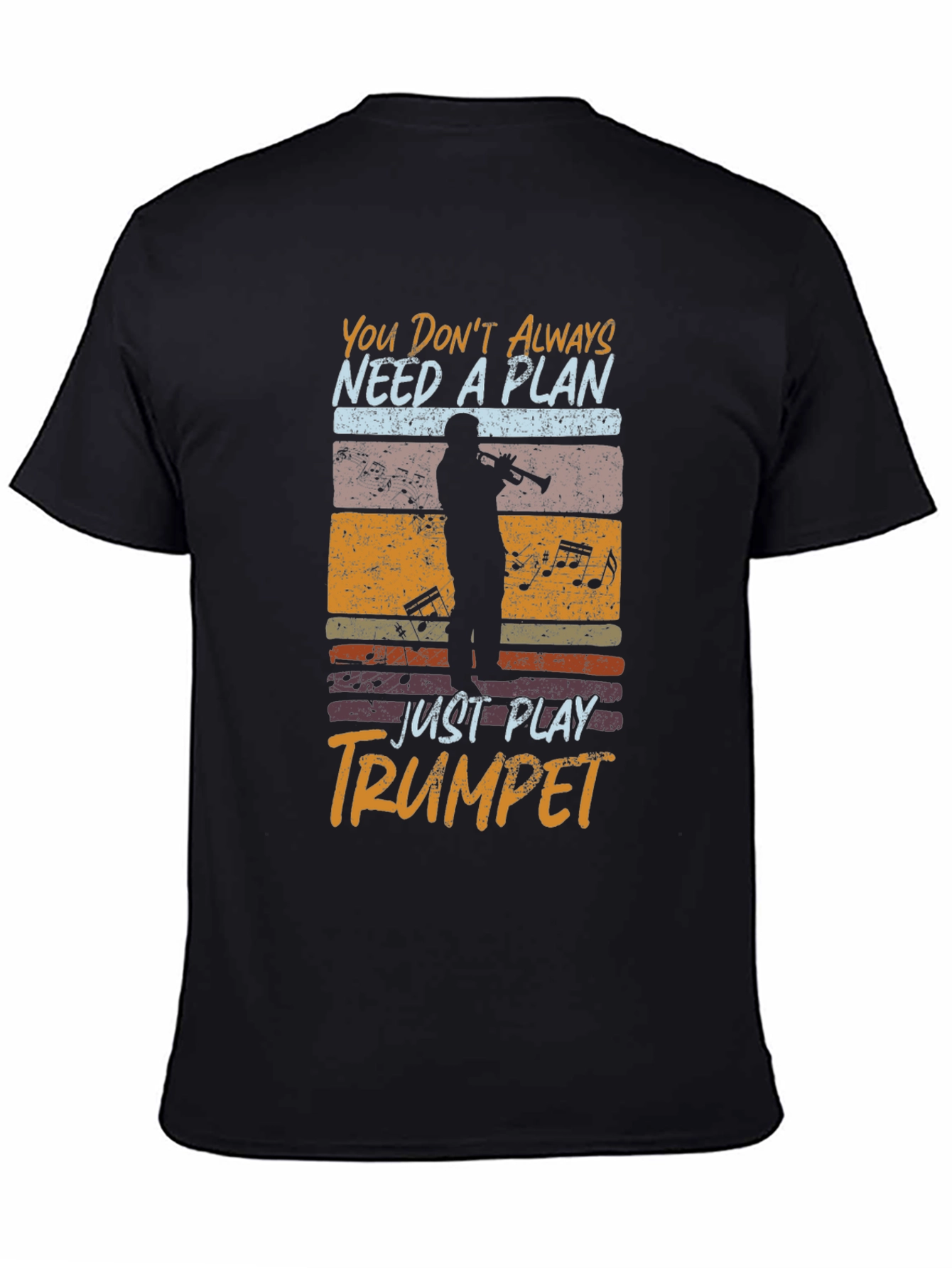 Trumpet Player Graphic Tee - Just Play!