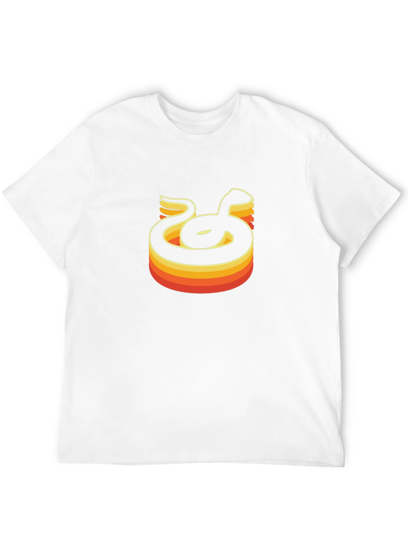 Retro Snake Graphic Tee - Black T-Shirt