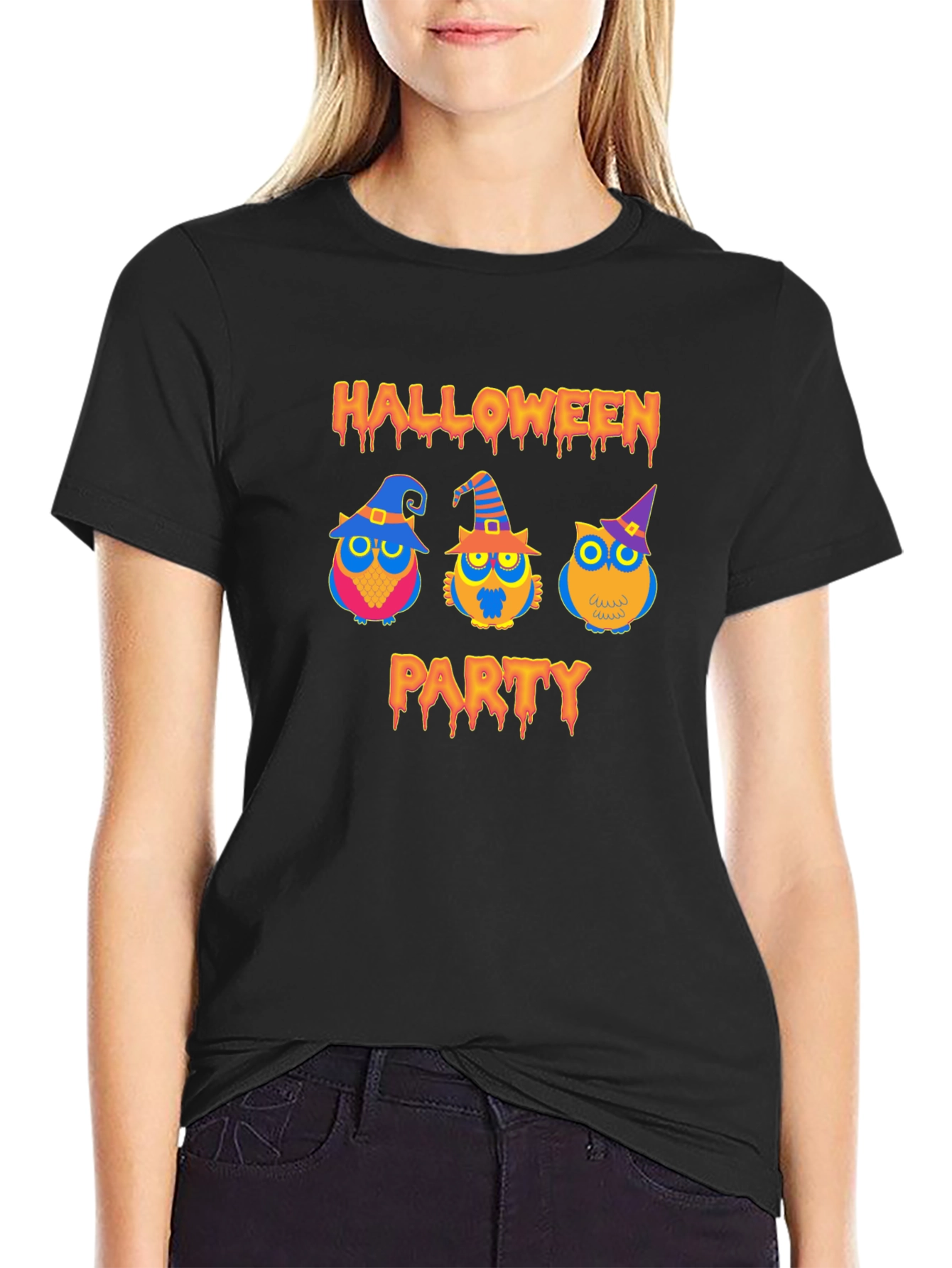 Halloween Owls Party T-Shirt
